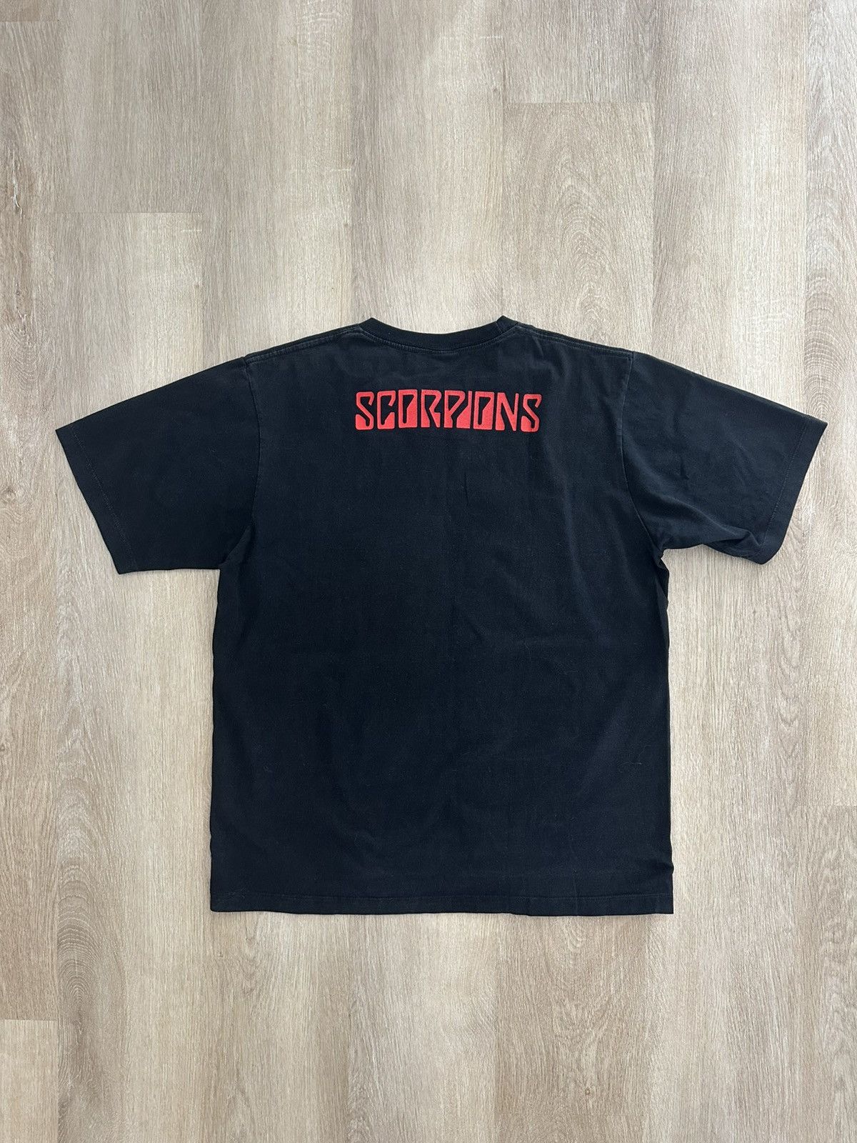 Vintage Vintage Scorpions T-shirt Size US M / EU 48-50 / 2 - 3 Thumbnail
