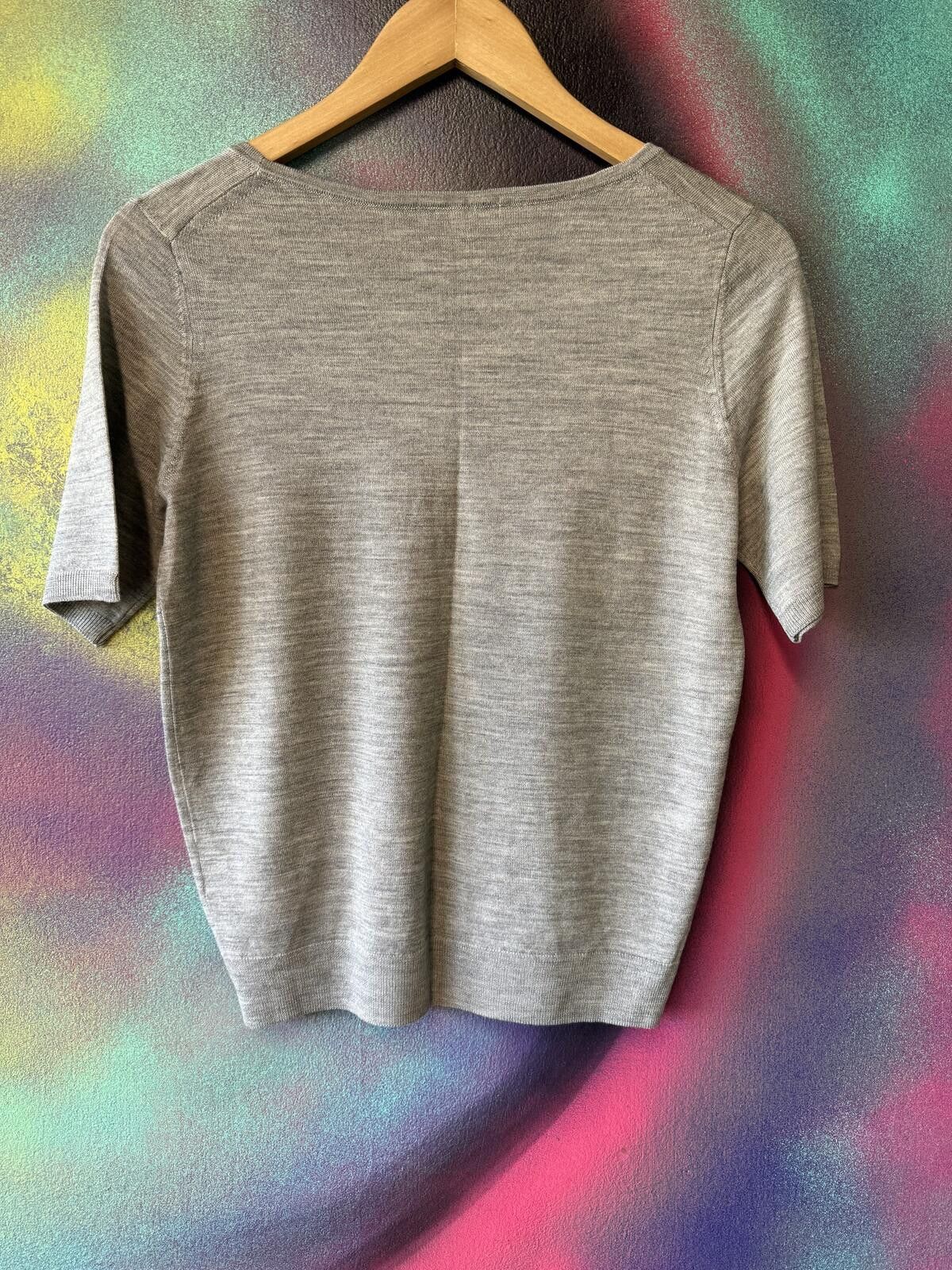 Uniqlo Uniqlo Grey women top Size L Size L / US 10 / IT 46 - 3 Thumbnail