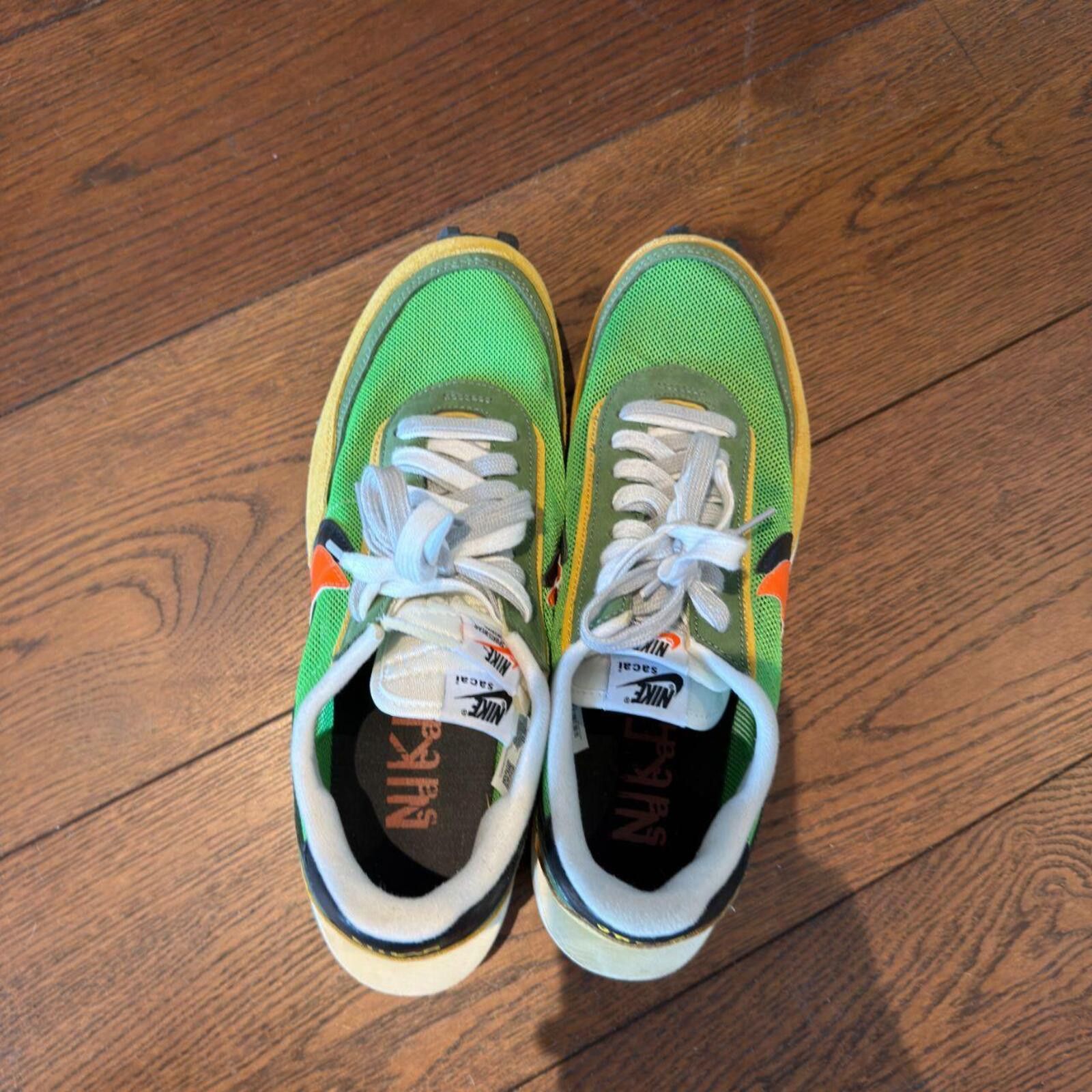 Nike sacai x Nike LD Waffle 'Green Gusto' BV0073-300 Size US 12 / EU 45 - 6 Thumbnail