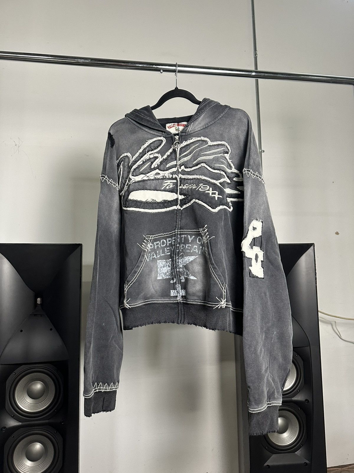 Vale Vale Hulk Armor zip up hoodie valelives valeforever | Grailed