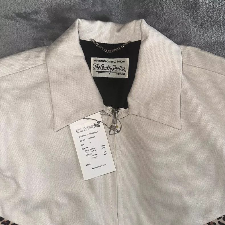 Wacko Maria WACKO MARIA White leopard print jacket Size US S / EU 44-46 / 1 - 5 Thumbnail