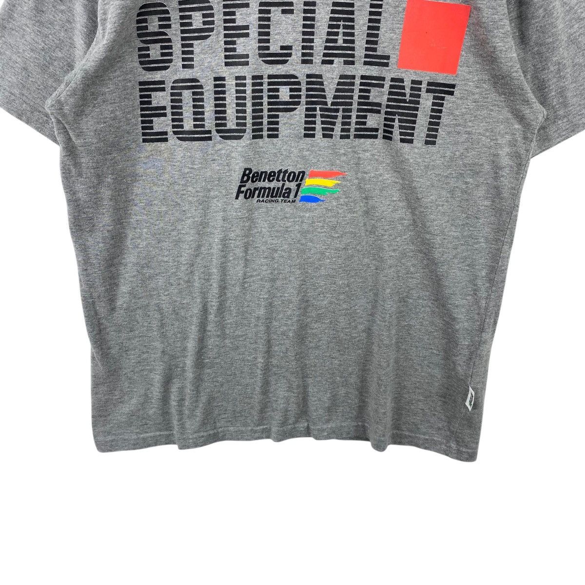 Benetton × United Colors Of Benetton Pick!! Vtg BENETTON Racing F-1 Top Tees Tshirt Size US M / EU 48-50 / 2 - 7 Thumbnail