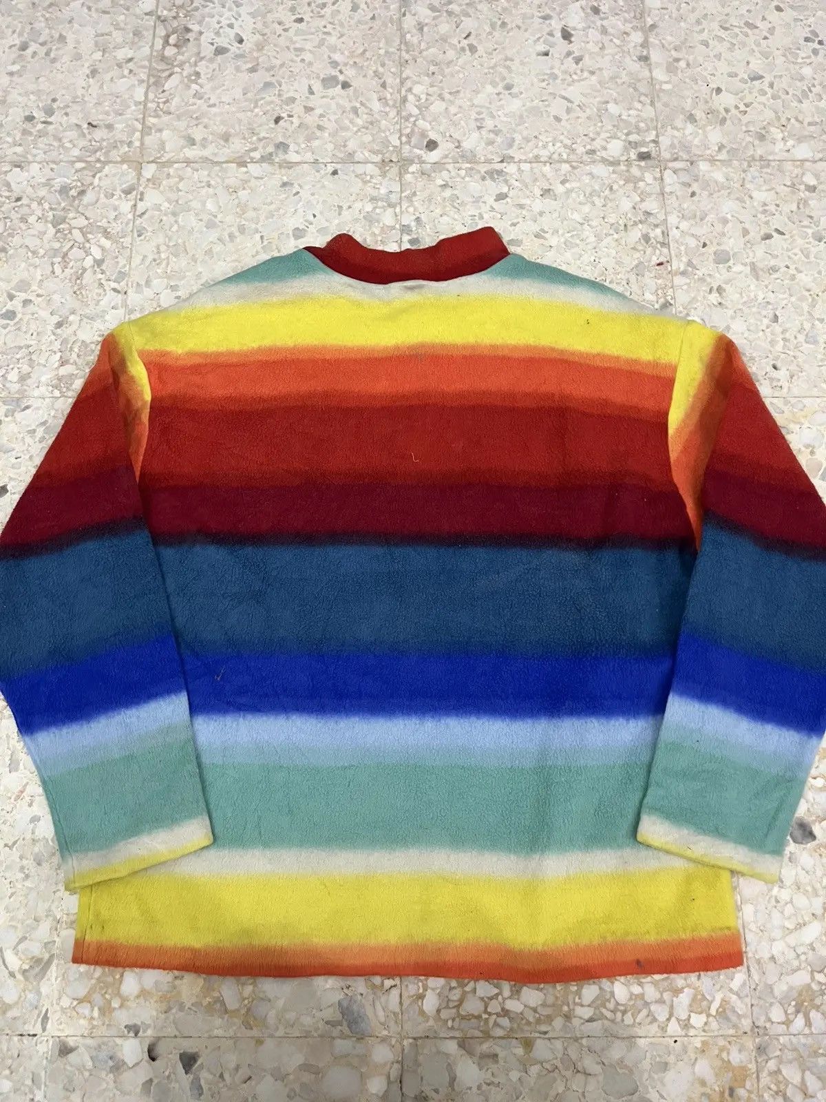 United Colors Of Benetton 🎱 Combo Deal Lots of 3 Fleece Fullprinted Jackets Size US M / EU 48-50 / 2 - 17 Thumbnail