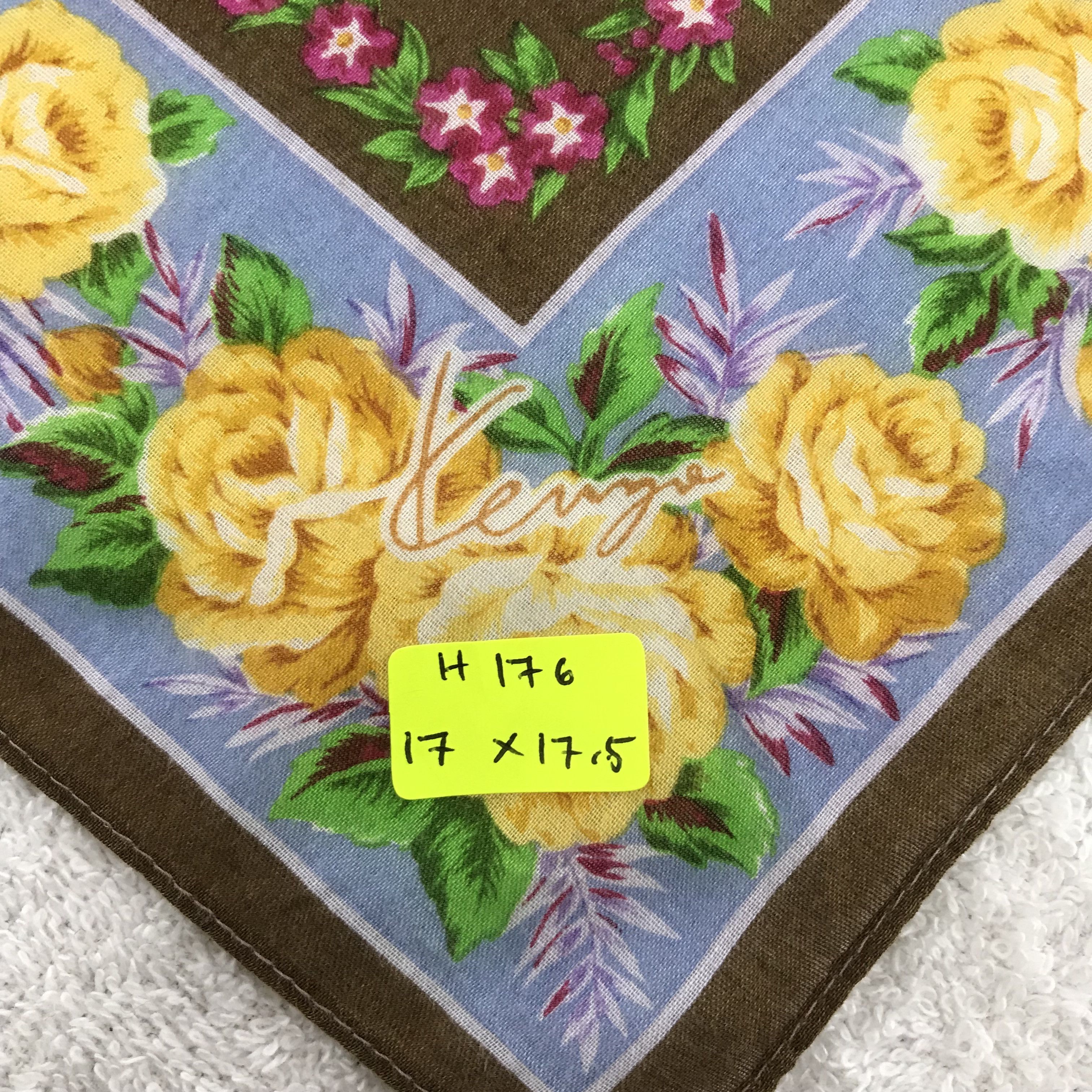 Kenzo × Vintage Kenzo Handkerchief / Neckerchief / Bandana Size ONE SIZE - 5 Thumbnail