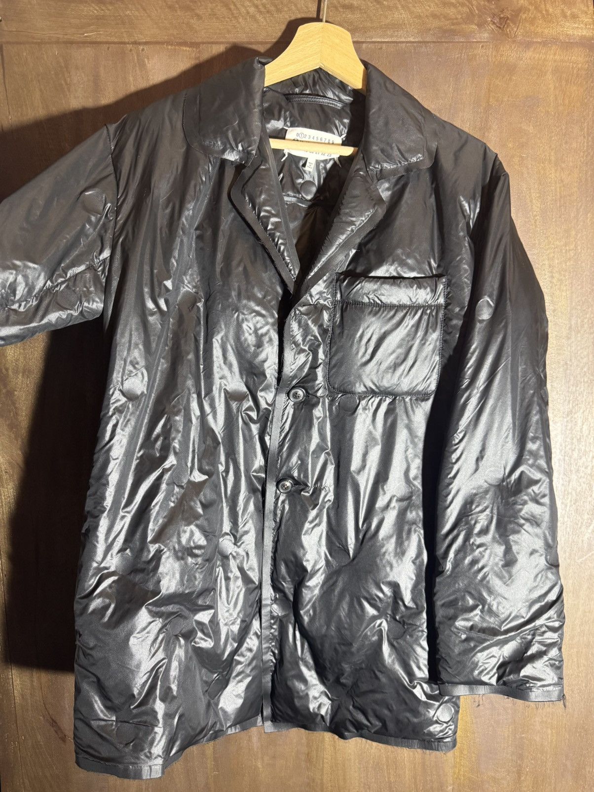 Maison Margiela margiela down puffer black blazer 36 it wo oversized Size XS / US 0-2 / IT 36-38 - 8 Thumbnail
