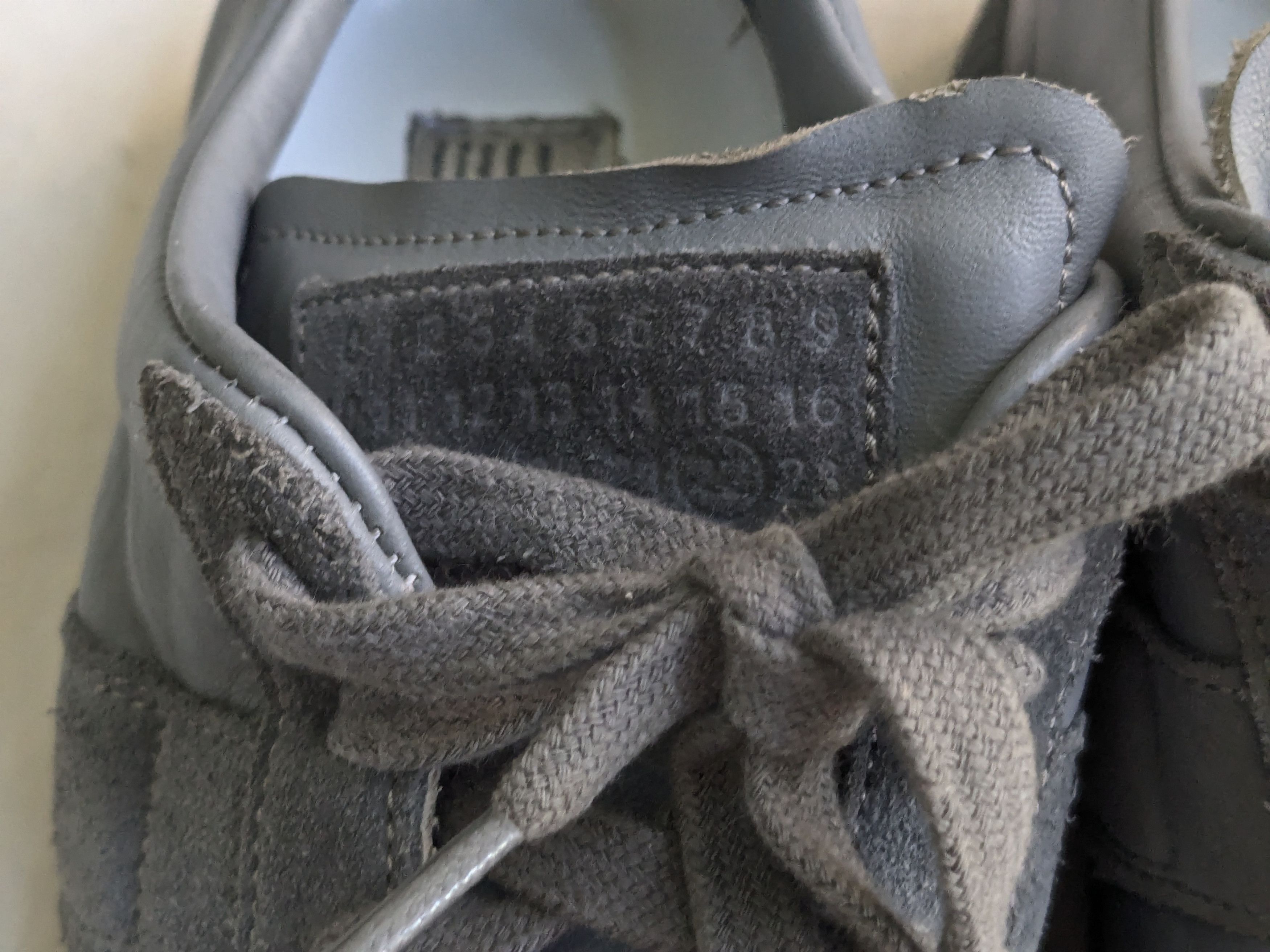 Maison Margiela Maison Margiela Gat Sneaker Low Gray 40 7 Suede Size US 7 / EU 40 - 4 Thumbnail