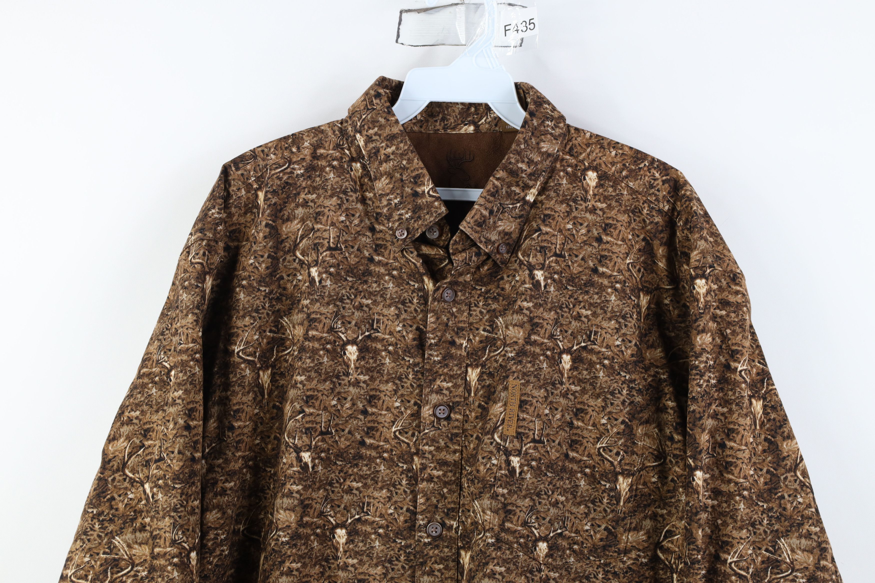Vintage Vintage 90s Y2K Streetwear Camouflage Button Down Shirt Size US L / EU 52-54 / 3 - 2 Thumbnail