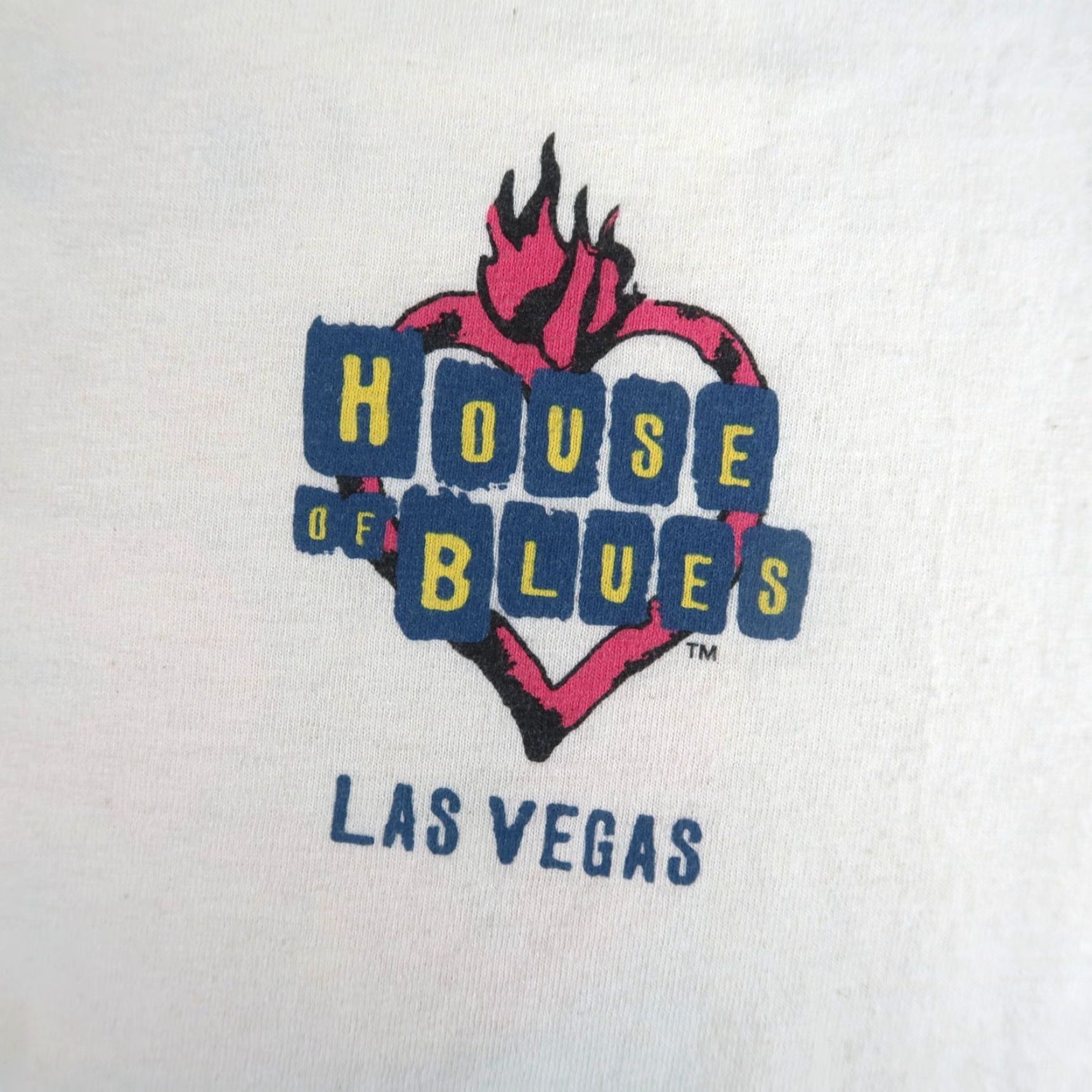 Vintage VINTAGE House of Blues T-shirt Shirt 2XL White 90s Music USA Mens Size US XXL / EU 58 / 5 - 4 Thumbnail