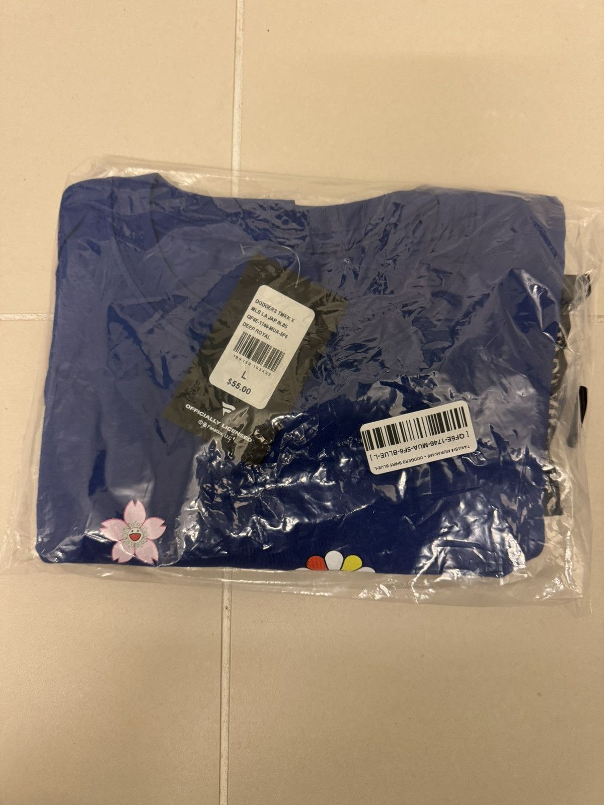 MLB × Takashi Murakami Dodgers Murakami Shirt Fanatics Blue Size Large Size US L / EU 52-54 / 3 - 2 Thumbnail