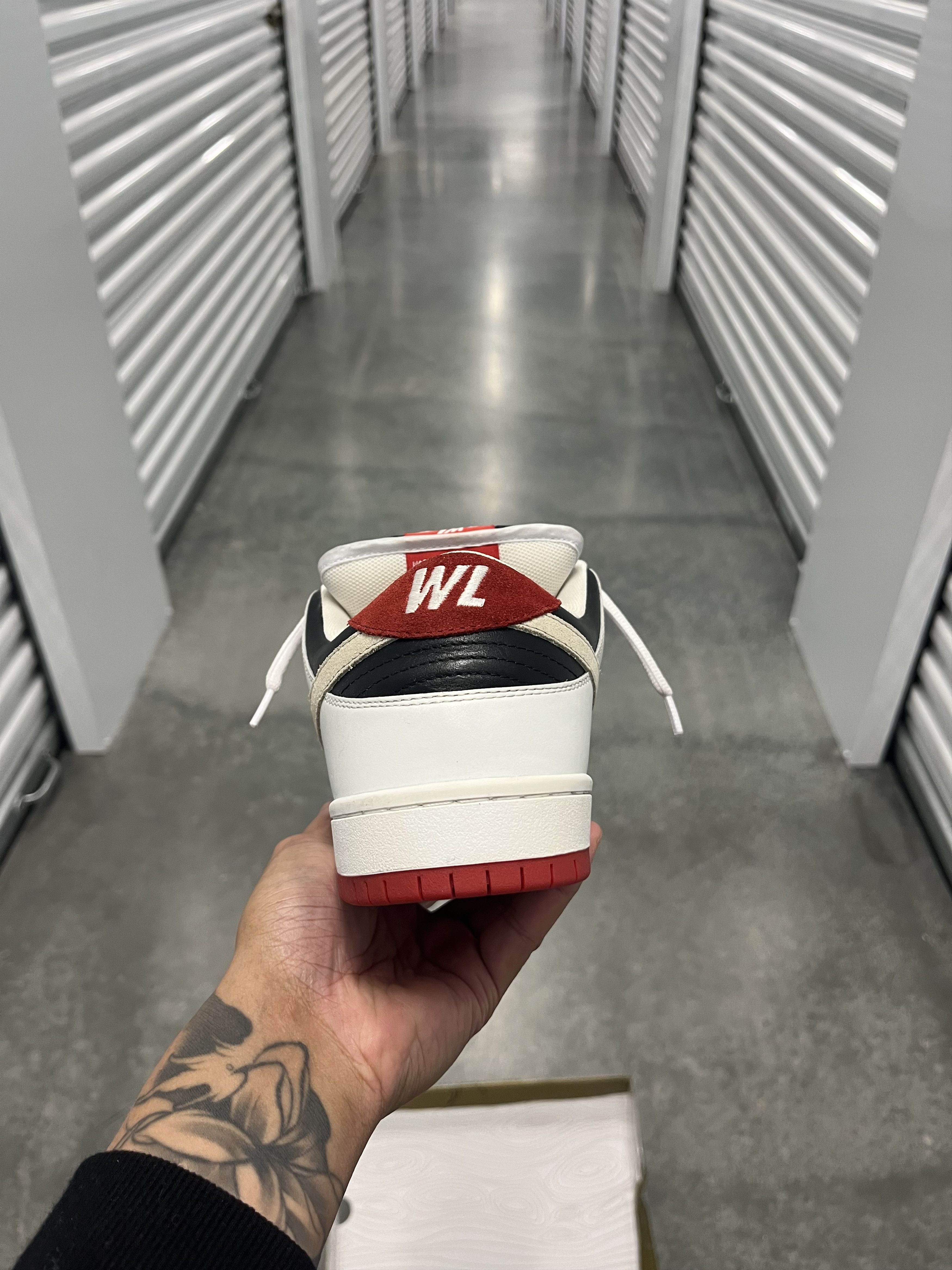 Warren Lotas Warren Lotas Jason SB Dunk Low Red 9.5 Size US 9.5 / EU 42-43 - 10 Thumbnail