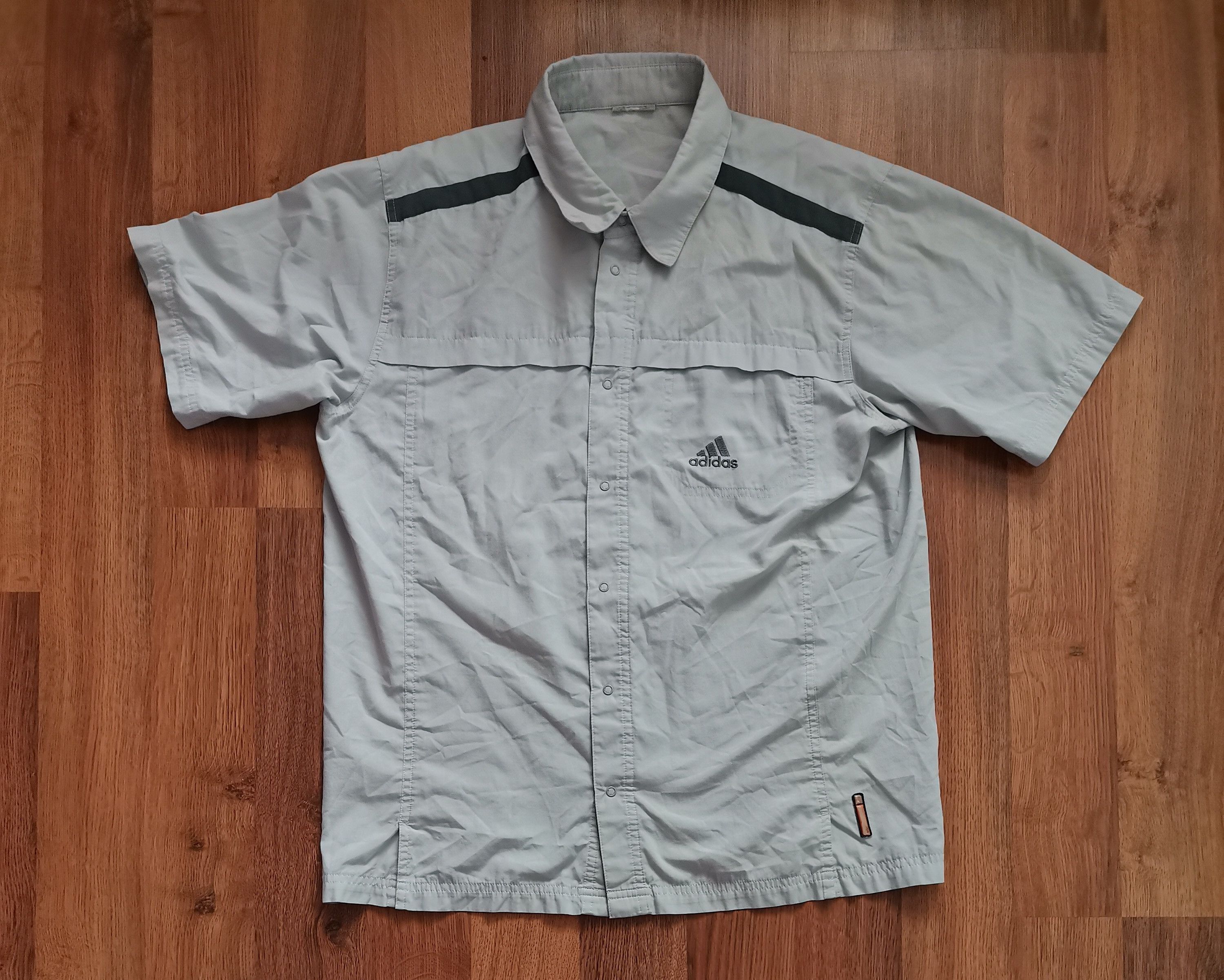 Adidas Vintage Adidas Shirt Size US M / EU 48-50 / 2 - 1 Thumbnail