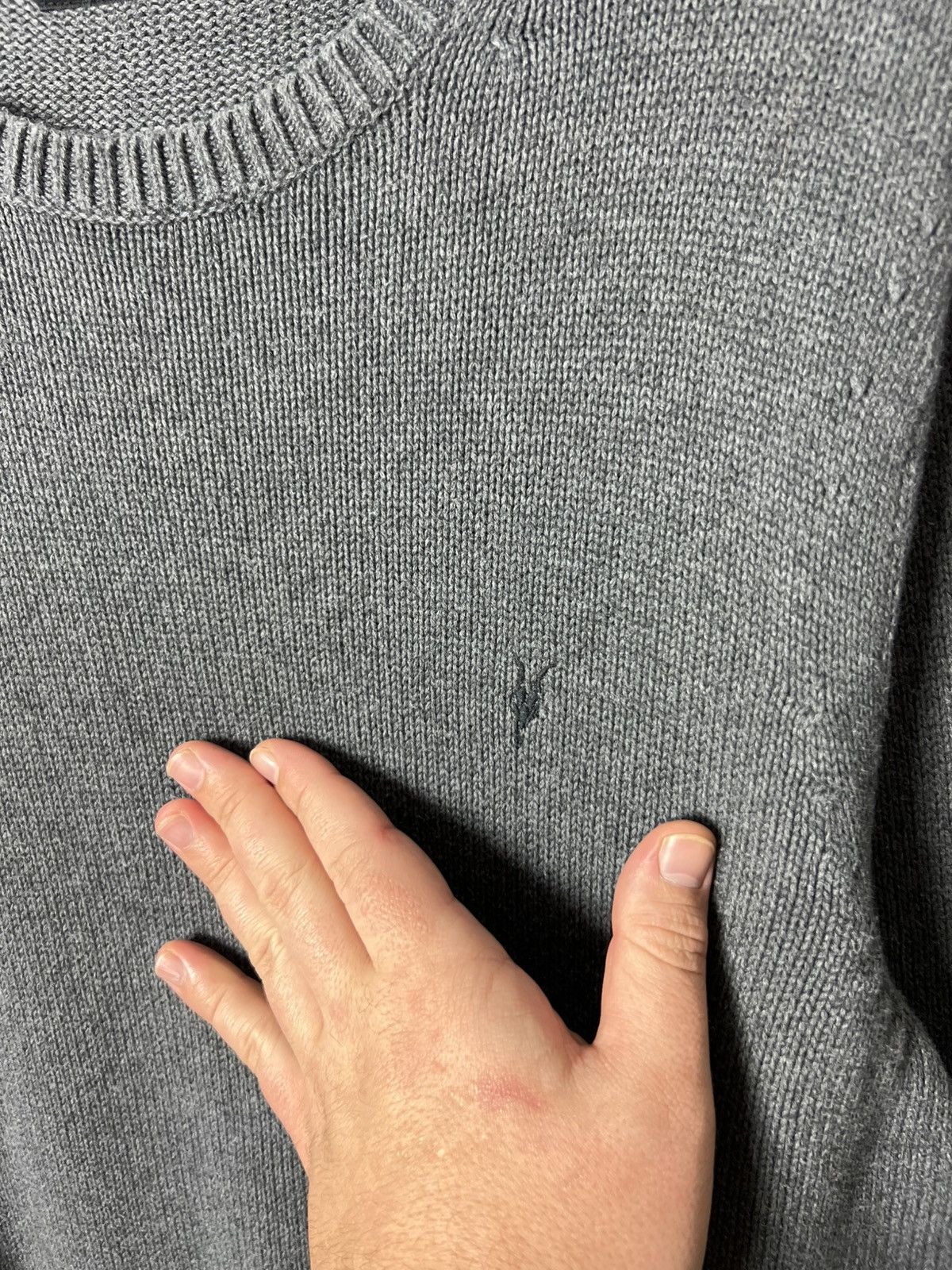 Allsaints Allsaints Kai Crewneck Knitted Sweater Size M Size US M / EU 48-50 / 2 - 4 Thumbnail