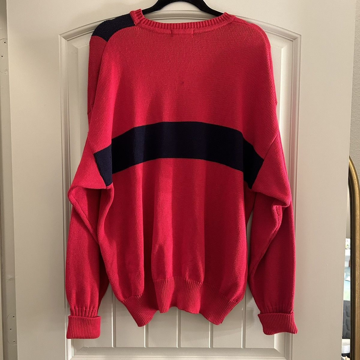 Nautica × Vintage J Class US2 Nautica Vintage Red Cross Sweater Size US L / EU 52-54 / 3 - 2 Thumbnail
