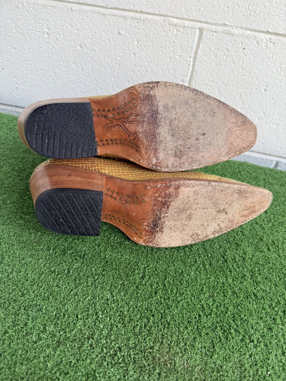 Other ps kaufman gold Western Chelsea Ankle Boots Cowboy SZ 7 Size US 7 / IT 37 - 8 Thumbnail