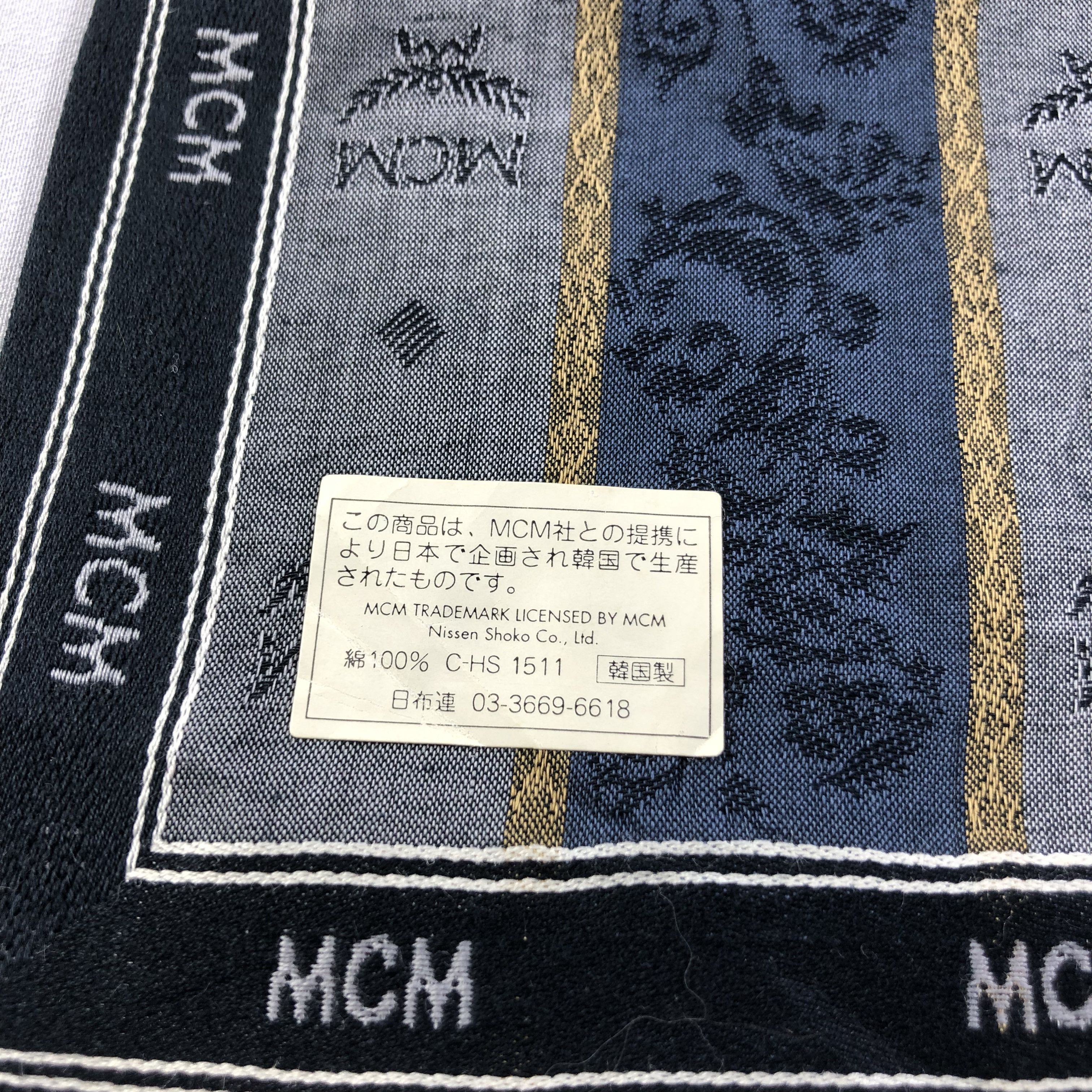 MCM MCM Handkerchief Neckerchief Bandana H1936 Size ONE SIZE - 5 Thumbnail