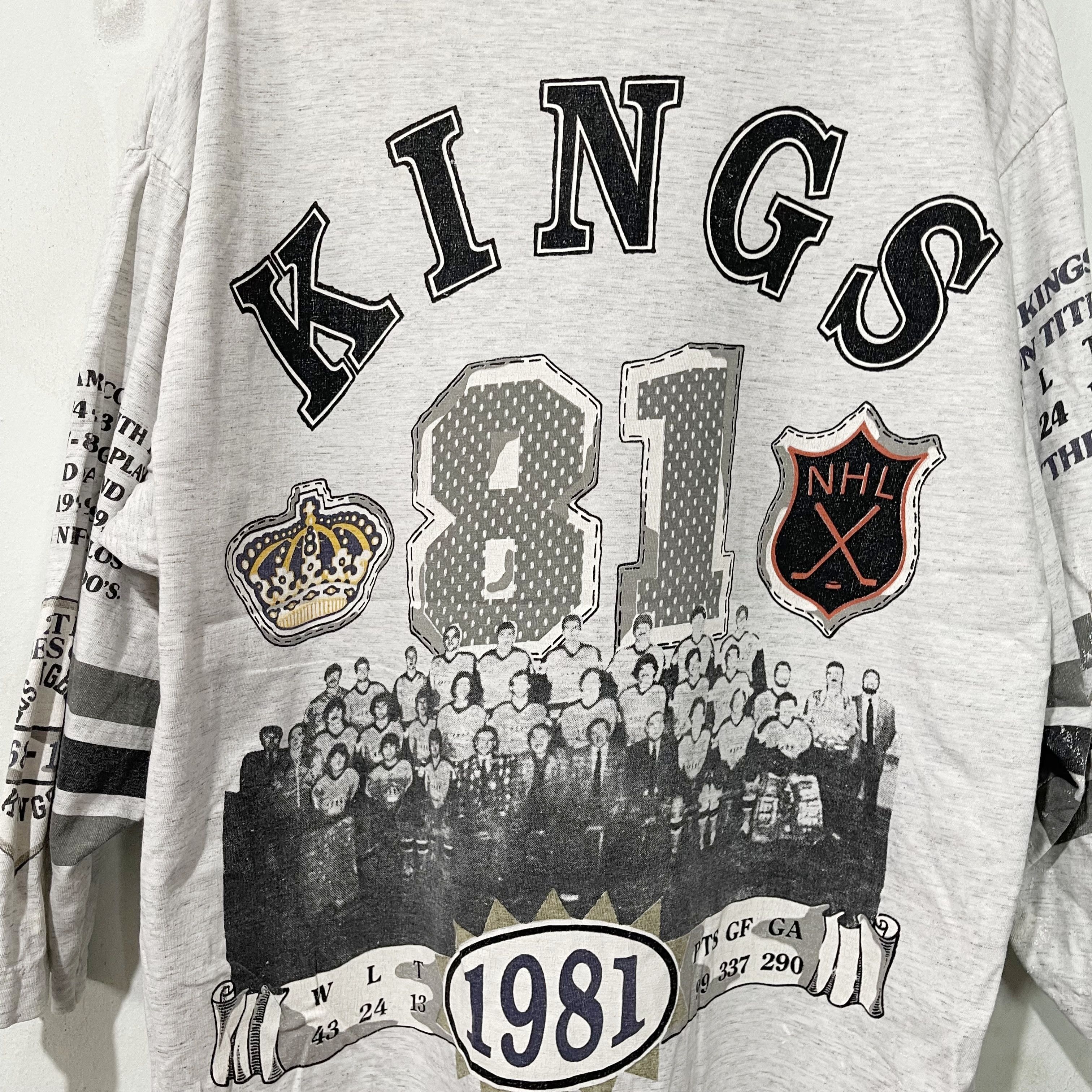 NFL Vintage 1981 Los Angeles Kings NHL Jeresy Shirt Size US L / EU 52-54 / 3 - 4 Thumbnail