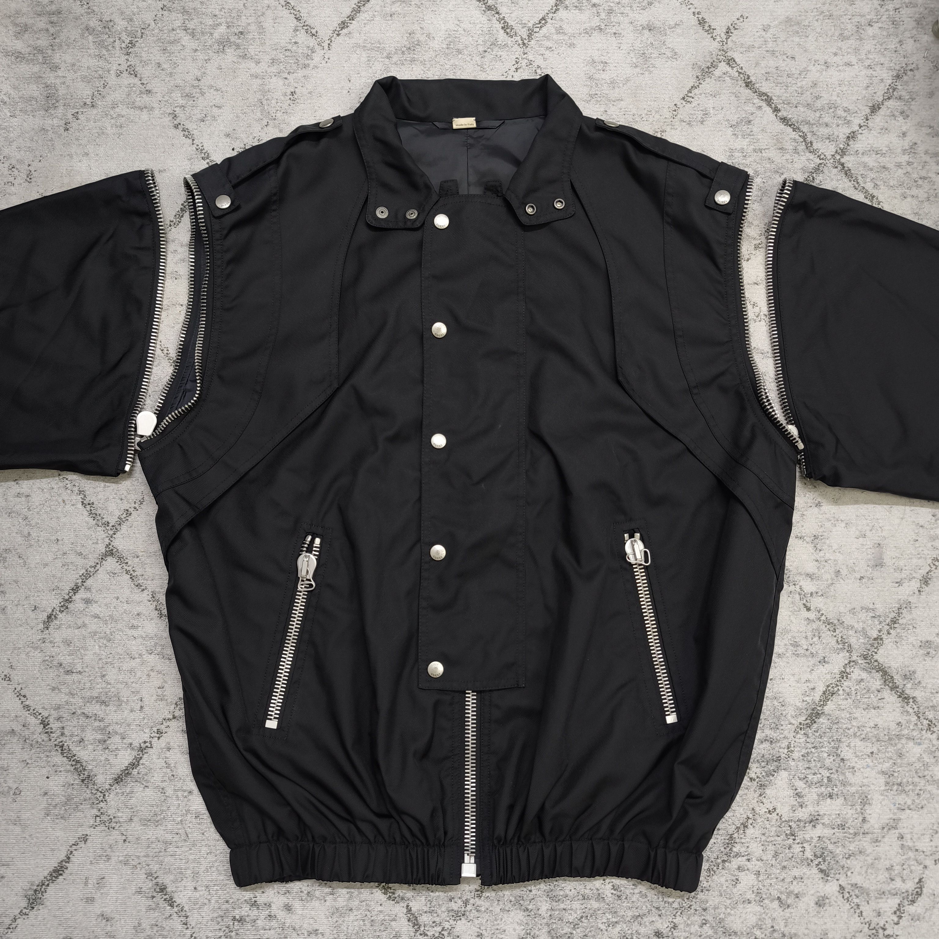 Gucci 'Gucci Metamorfosi' Jacket with detachable sleeves Size US L / EU 52-54 / 3 - 2 Thumbnail
