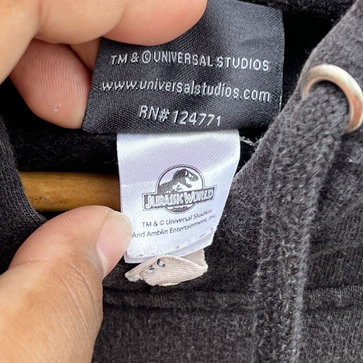 Universal Studios “JURASSIC WORLD” BLACK FADED HOODIE Size US XL / EU 56 / 4 - 18 Thumbnail