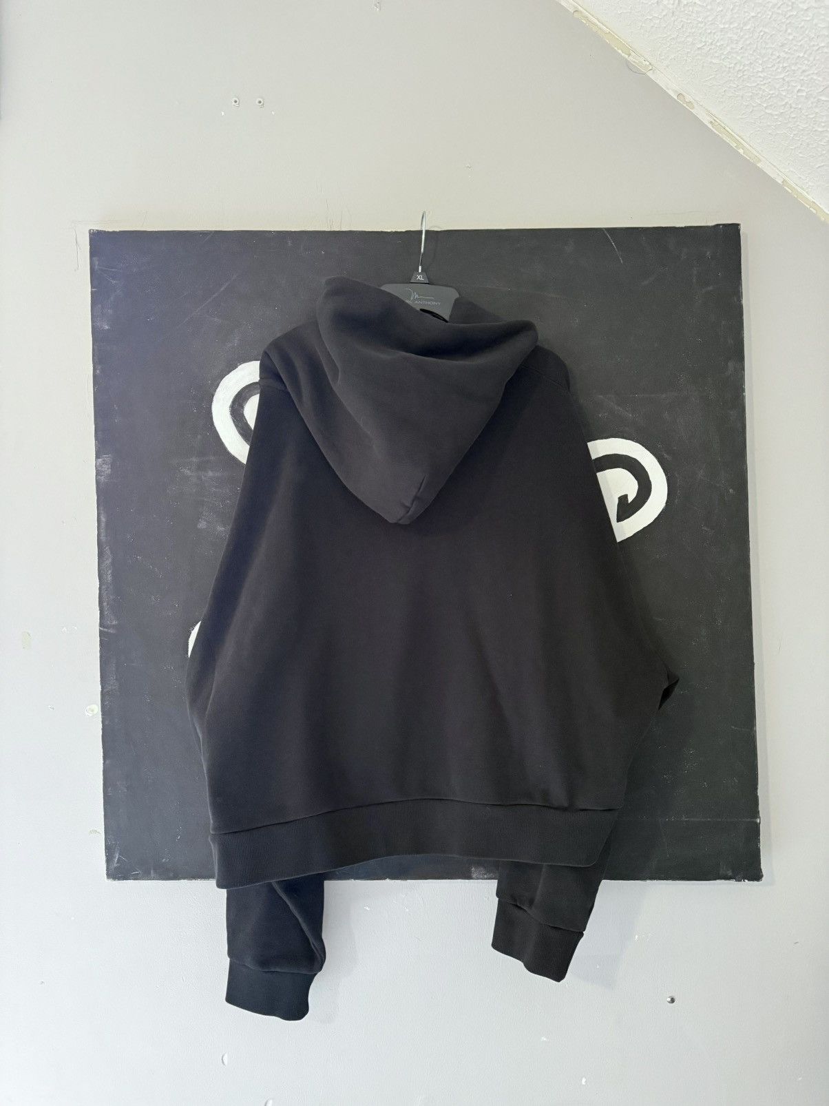 Entire Studios ENTIRE STUDIOS BLACK OVERSIZED HOODIE “Heavy Hood” Size US L / EU 52-54 / 3 - 2 Thumbnail