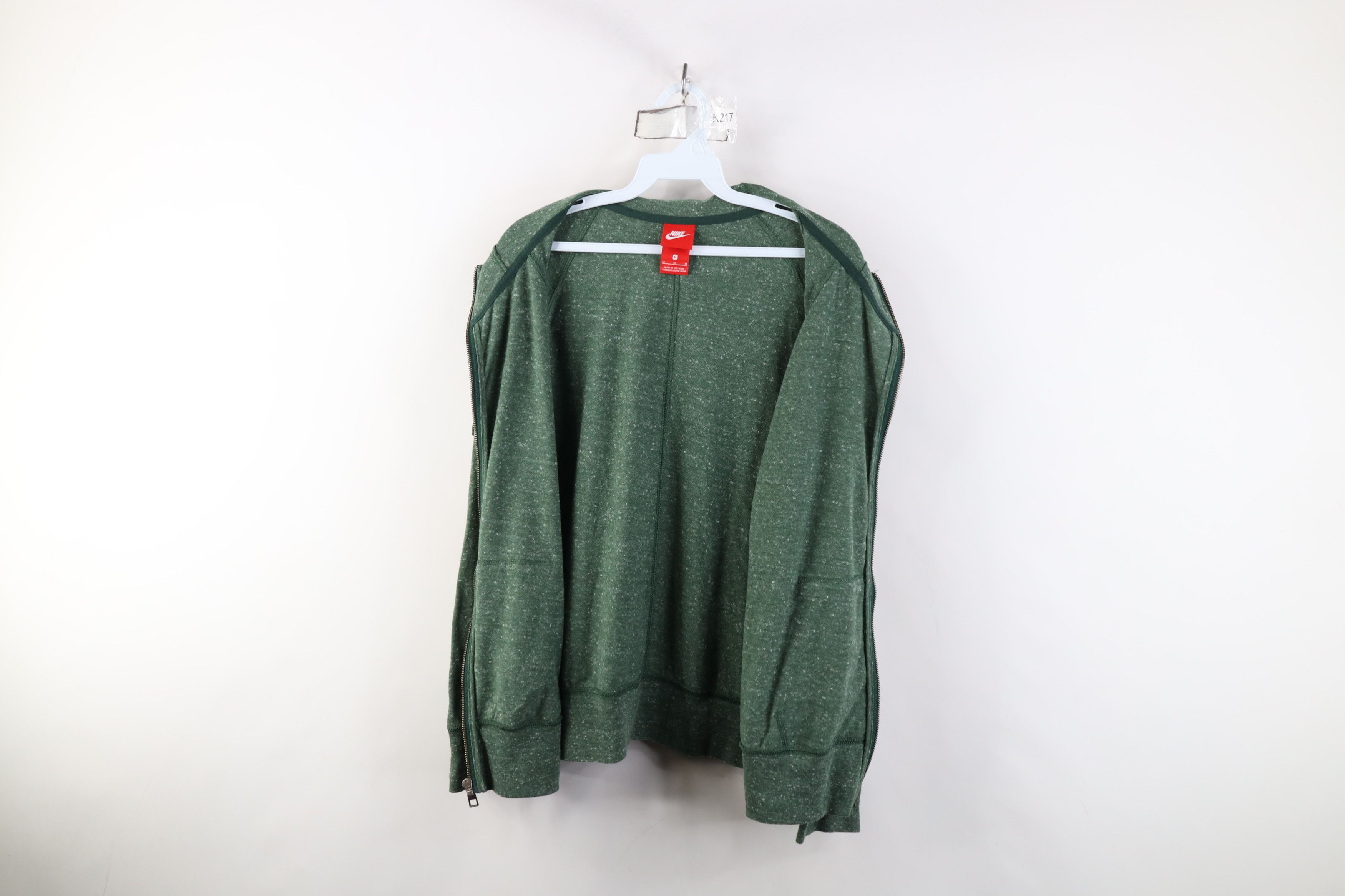 Nike Nike Michigan State University Jersey Knit Full Zip Hoodie Size US M / EU 48-50 / 2 - 9 Thumbnail