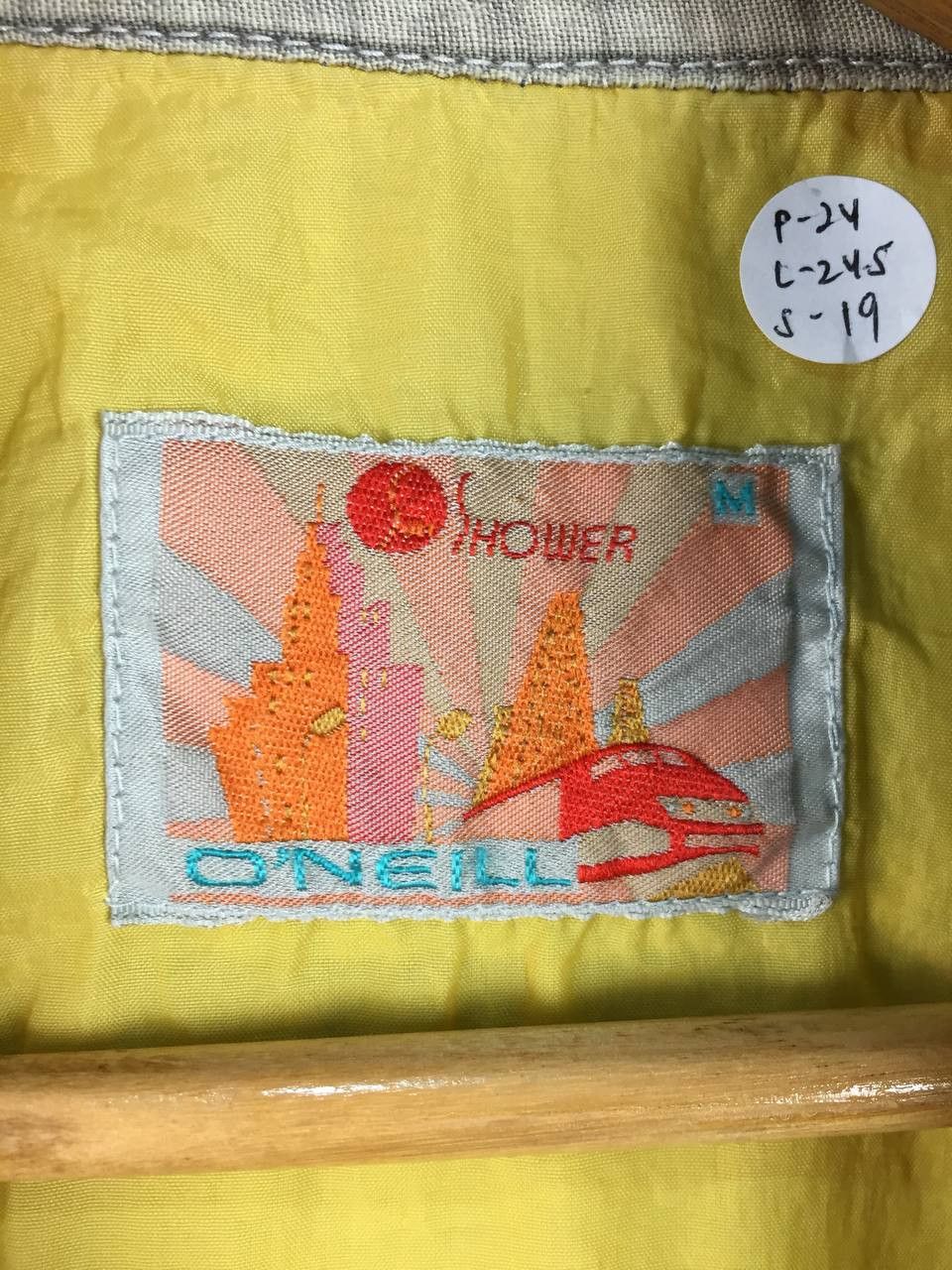 O'Neill Vtg 90s O'Neill Shower Colorblock Denim Bomber Jacket Size US M / EU 48-50 / 2 - 14 Thumbnail