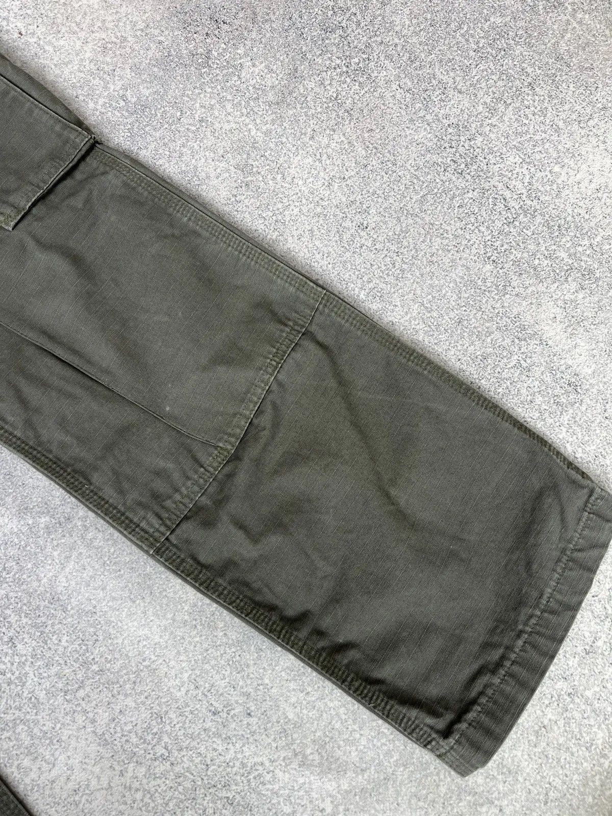 Carhartt × Vintage Vintage CARHARTT RELAXED RIPSTOP CARGO DOUBLE KNEE PANTS Size US 34 / EU 50 - 7 Thumbnail