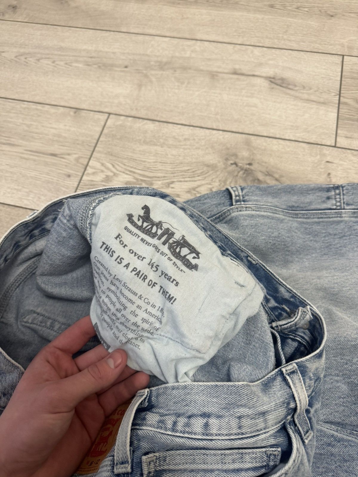 Levi's Crazy Vintage Levi’s Y2K Carpenter Jeans Baggy Japanesse Size US 36 / EU 52 - 12 Thumbnail