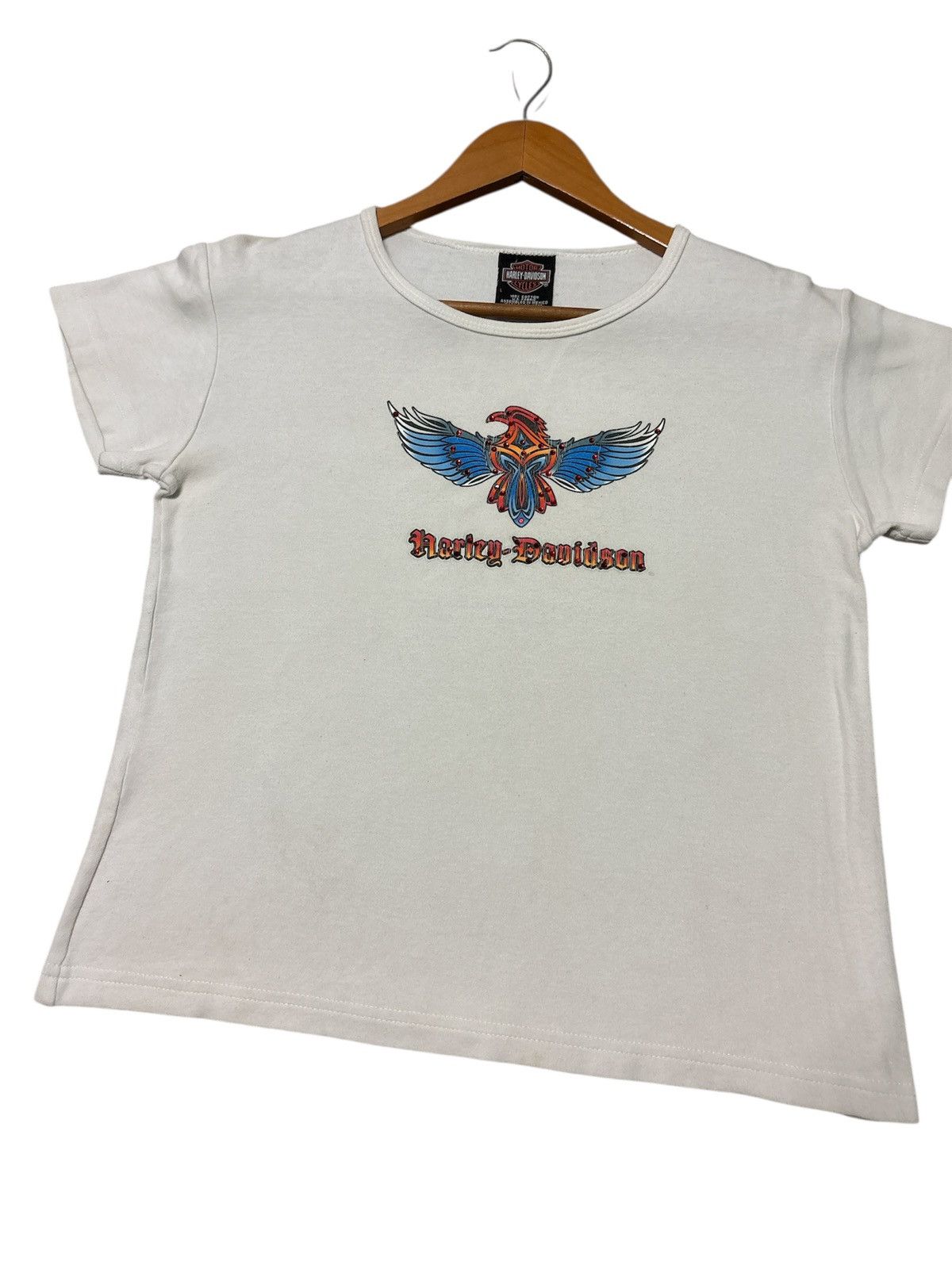 Harley Davidson ❗️RARE❗️HARLEY DAVIDSON “NORTHERN MOST OUTPOST” TSHIRT TEE🔥 Size XXS / US 00 / IT 34 - 3 Thumbnail