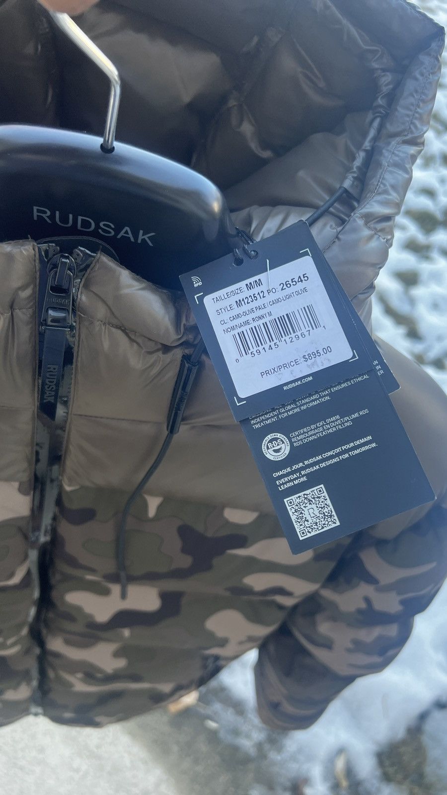 Rudsak Camouflage Camo puffer jacket Size US M / EU 48-50 / 2 - 2 Thumbnail