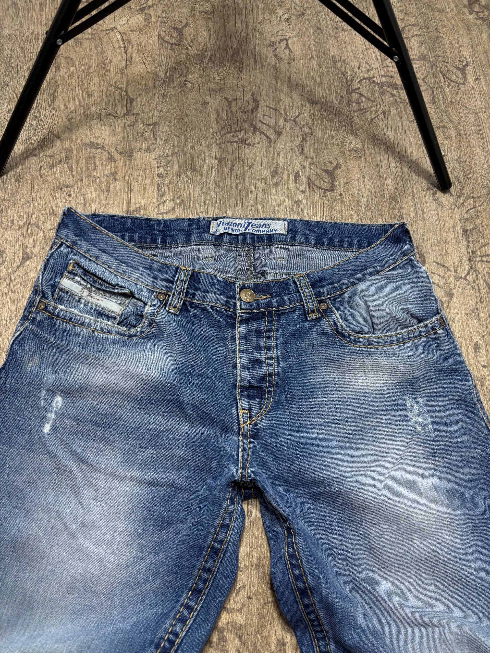 Hysteric Glamour VTG Junya Watanabe KMRII Style Crazy Dirty Y2K Jeans Size US 34 / EU 50 - 8 Thumbnail