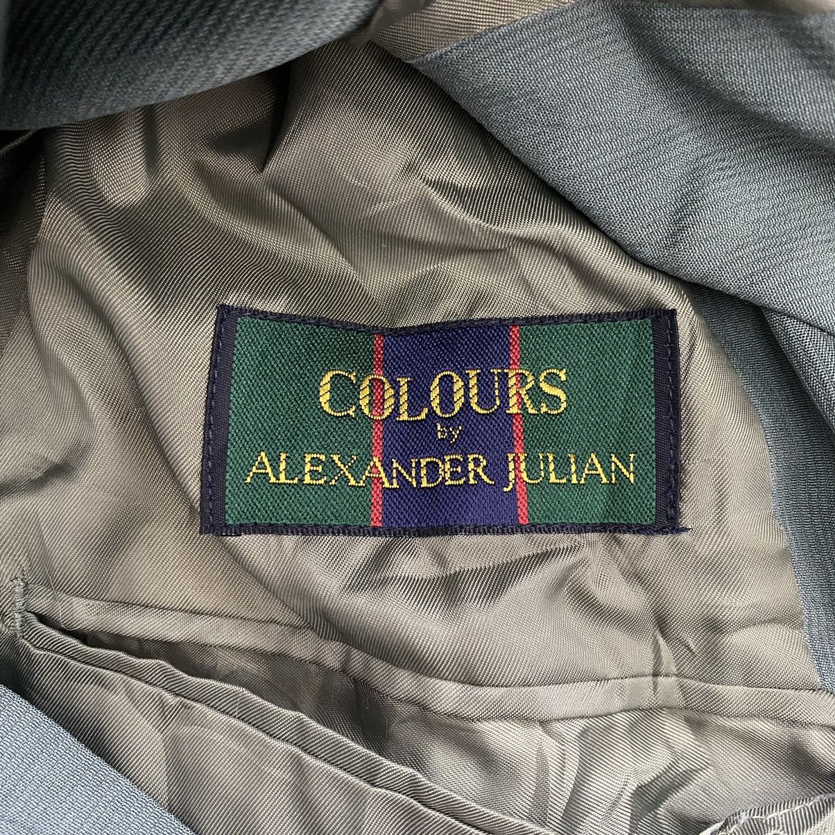 Alexander Julian × Colours COLOURS By ALEXANDER JULIAN Japan Plain Green Blazer Coat Size US M / EU 48-50 / 2 - 4 Thumbnail