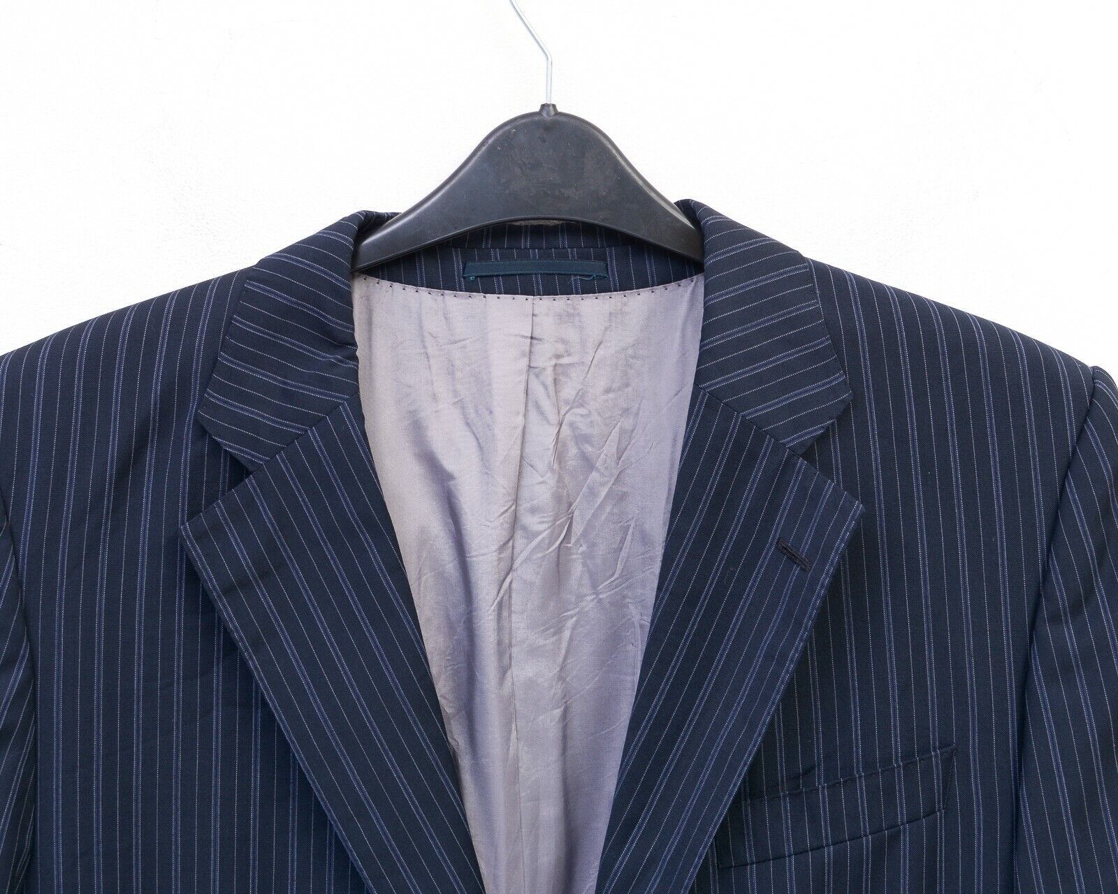 Designer × Hugo × Hugo Boss Vegas Men's UK 44 US Blazer Wool Sport Coat Suit Jacket XL Size 44R - 2 Thumbnail
