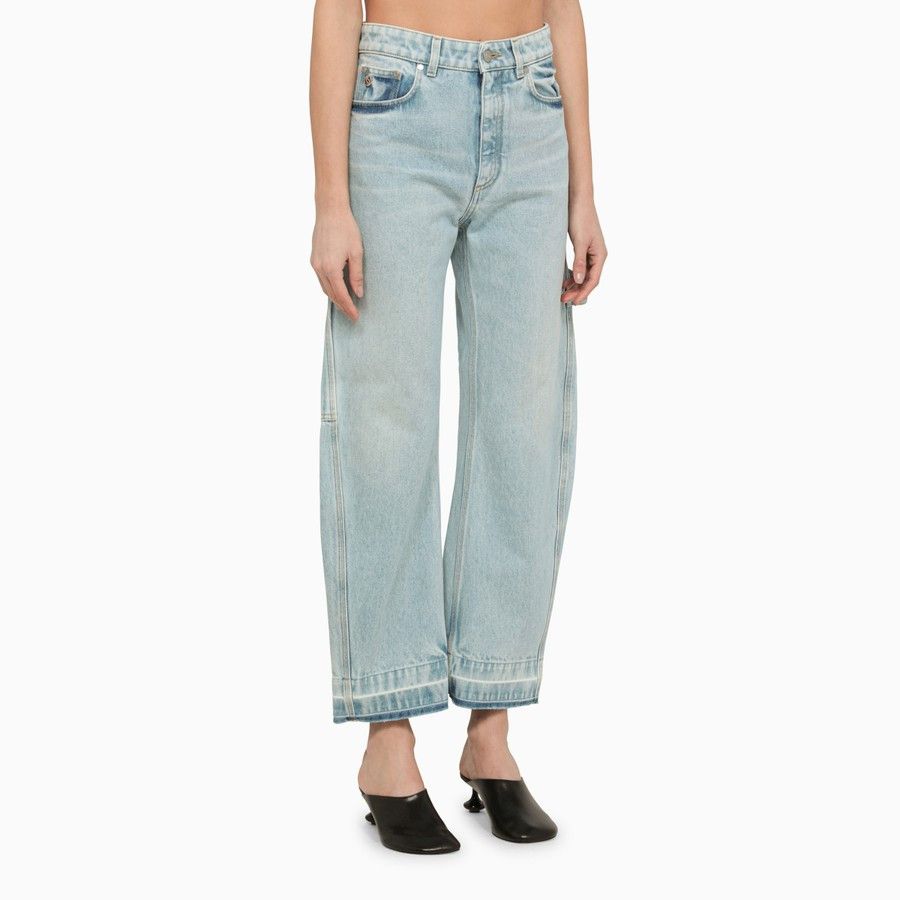 Stella McCartney o1d2blof1024 Denim Jeans in Light Blue Size 25" / US 0 / IT 36 - 3 Thumbnail