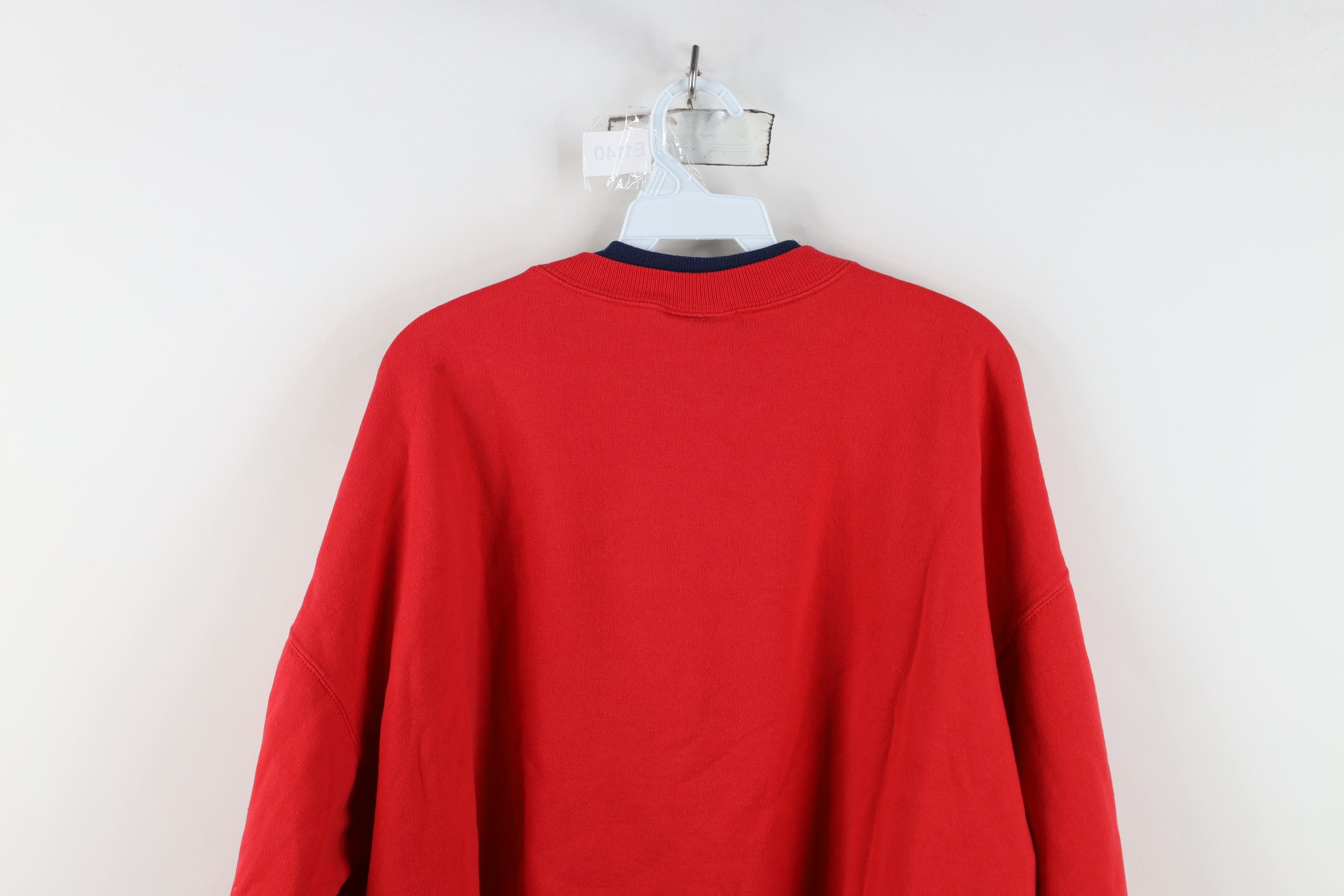 Vintage Vintage 90s Streetwear Christmas Holidays Cat Sweatshirt Size XL / US 12-14 / IT 48-50 - 13 Thumbnail