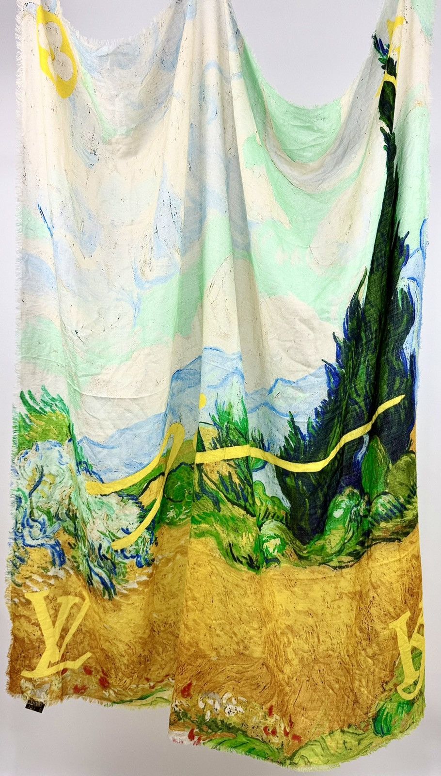 Louis Vuitton Jeff Koons 2017 Van Gogh Cashmere Scarf