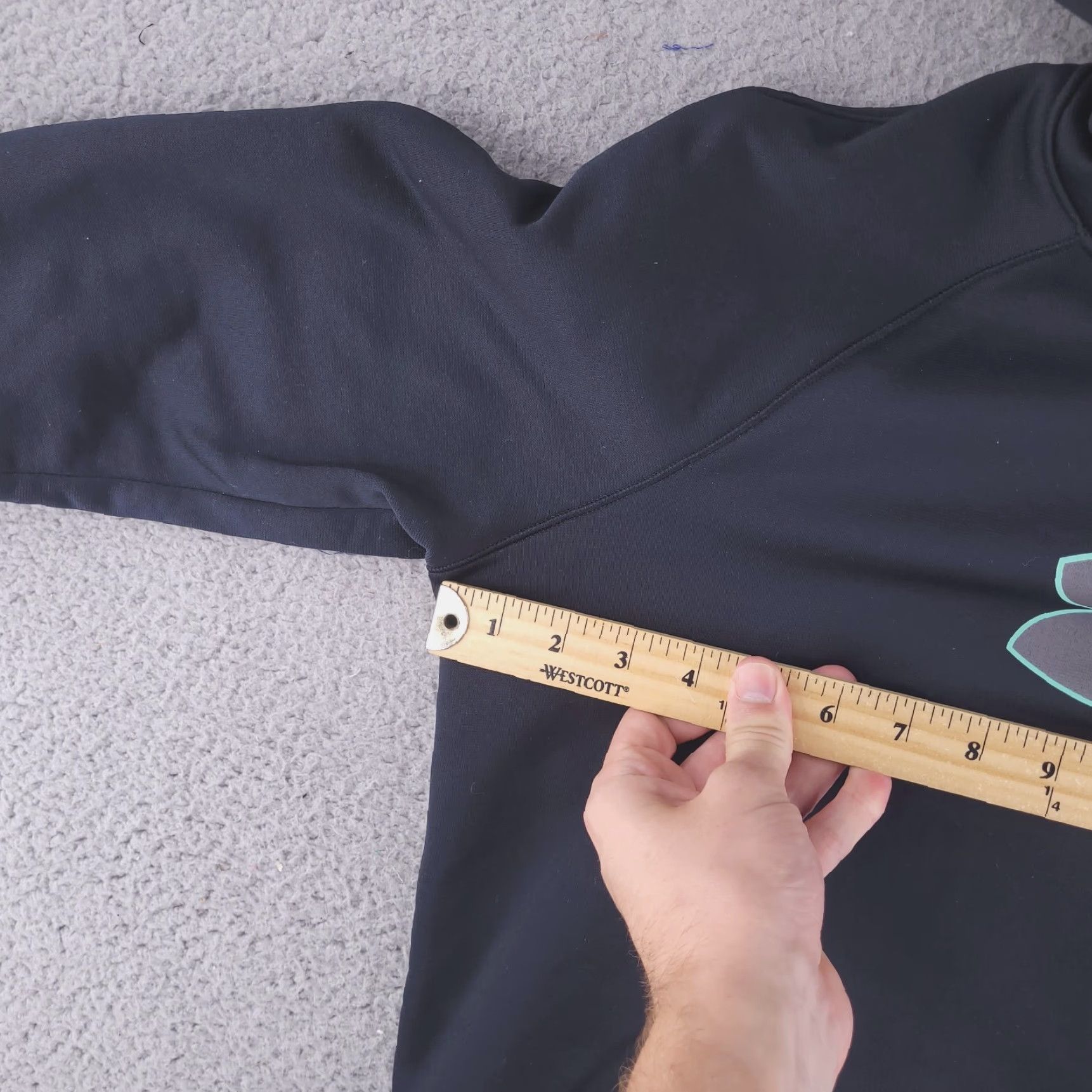 Under Armour Under Armour Hoodie Mens Medium Black Storm Pullover Sweatshirt Size US M / EU 48-50 / 2 - 5 Thumbnail