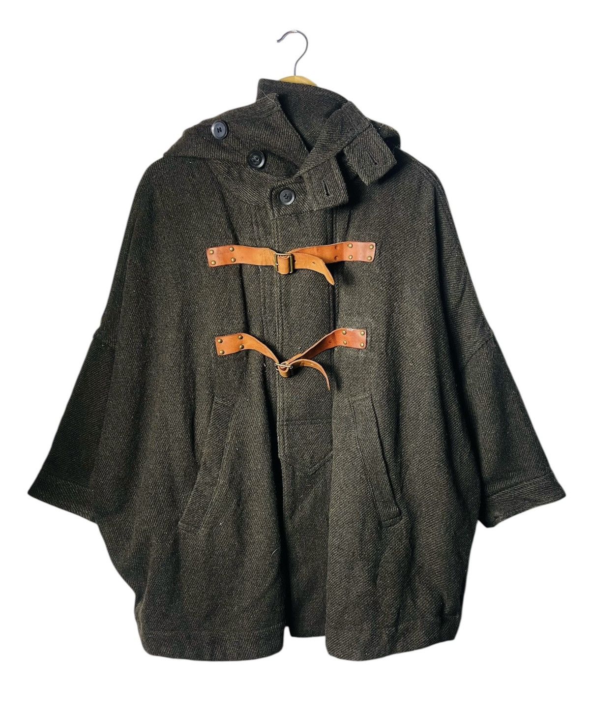 If Six Was Nine RNA Punk Gothic Wool Baggy Jacket Size US XL / EU 56 / 4 - 2 Thumbnail