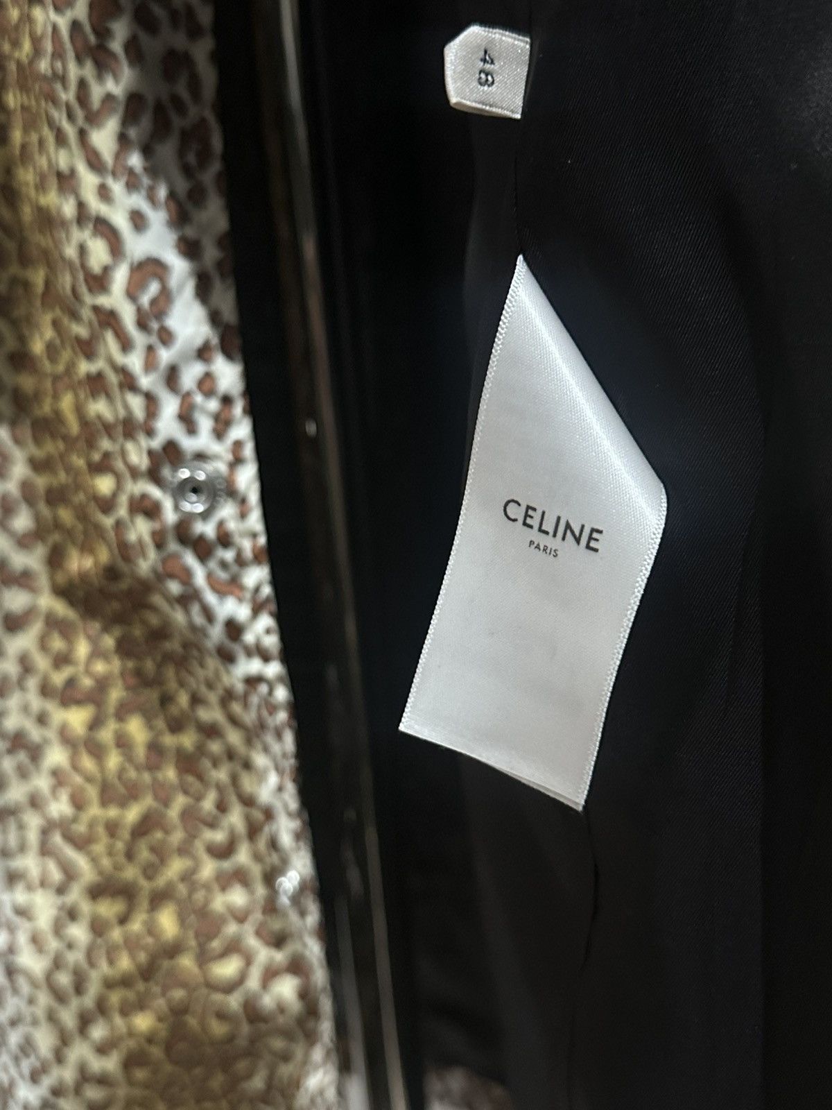 Celine CELINE by Hedi Slimane Leopard Jacket Size US M / EU 48-50 / 2 - 8 Thumbnail