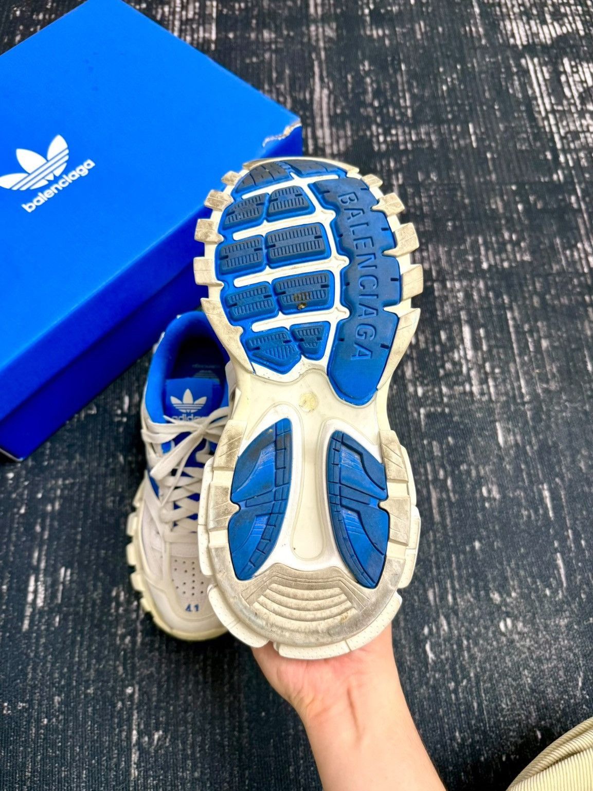 Adidas Balenciaga x Adidas Original Track-2505 Size US 8 / EU 41 - 5 Thumbnail