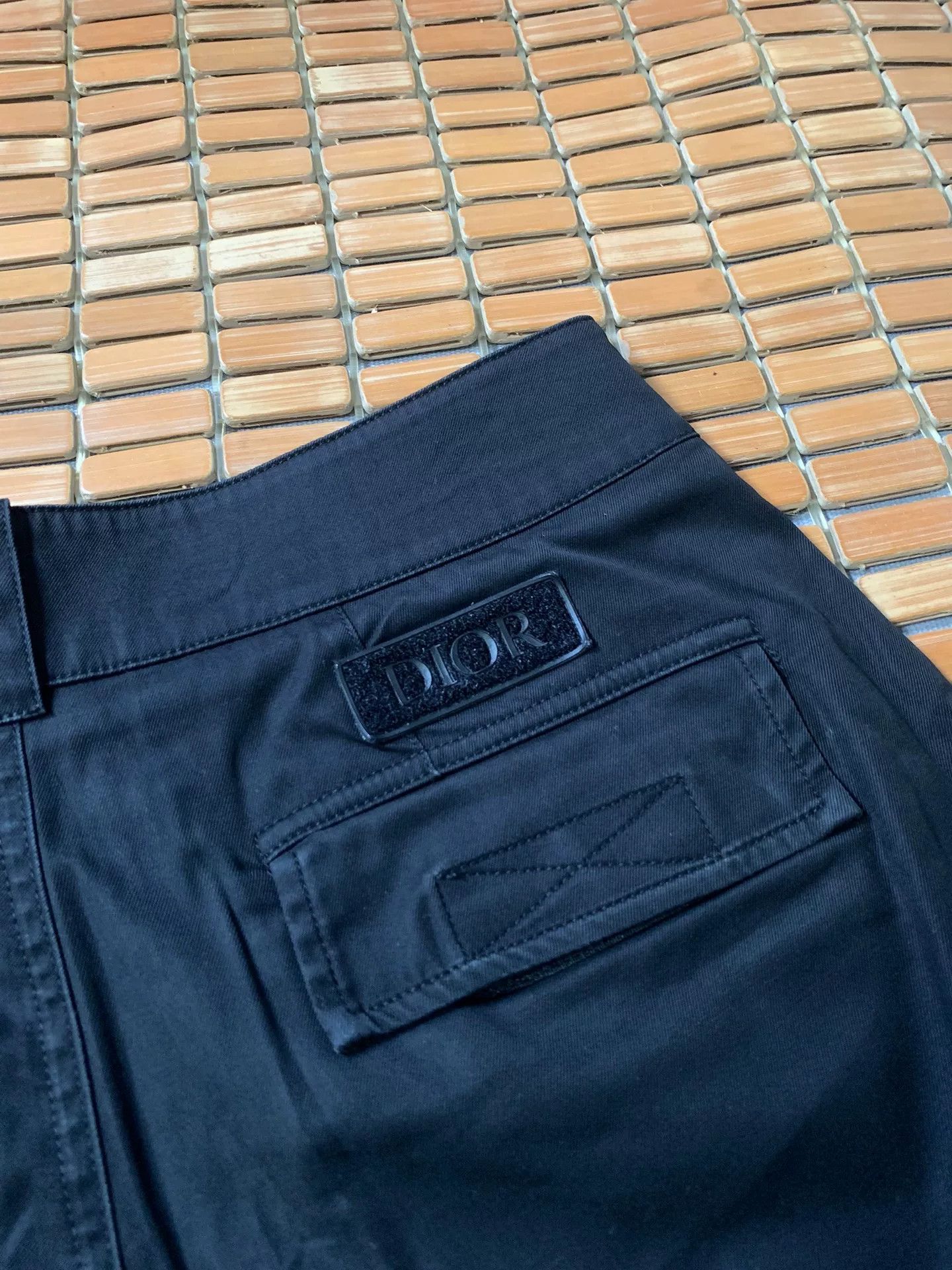 Dior Dior Black Multi-Pocket Cargo Pants Size US 30 / EU 46 - 1 Thumbnail