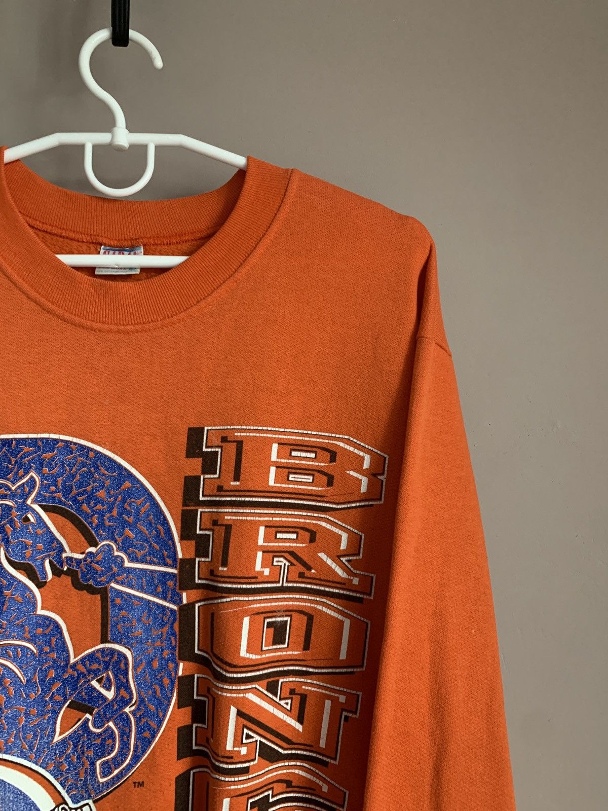 NFL Vintage 80s NFL Sweatshirt Denver Broncos Retro Made In USA Size US L / EU 52-54 / 3 - 5 Thumbnail