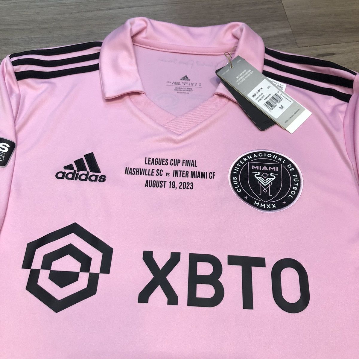 Adidas Inter Miami 2023 Leagues cup final home shirt #10 Messi Size US M / EU 48-50 / 2 - 3 Thumbnail