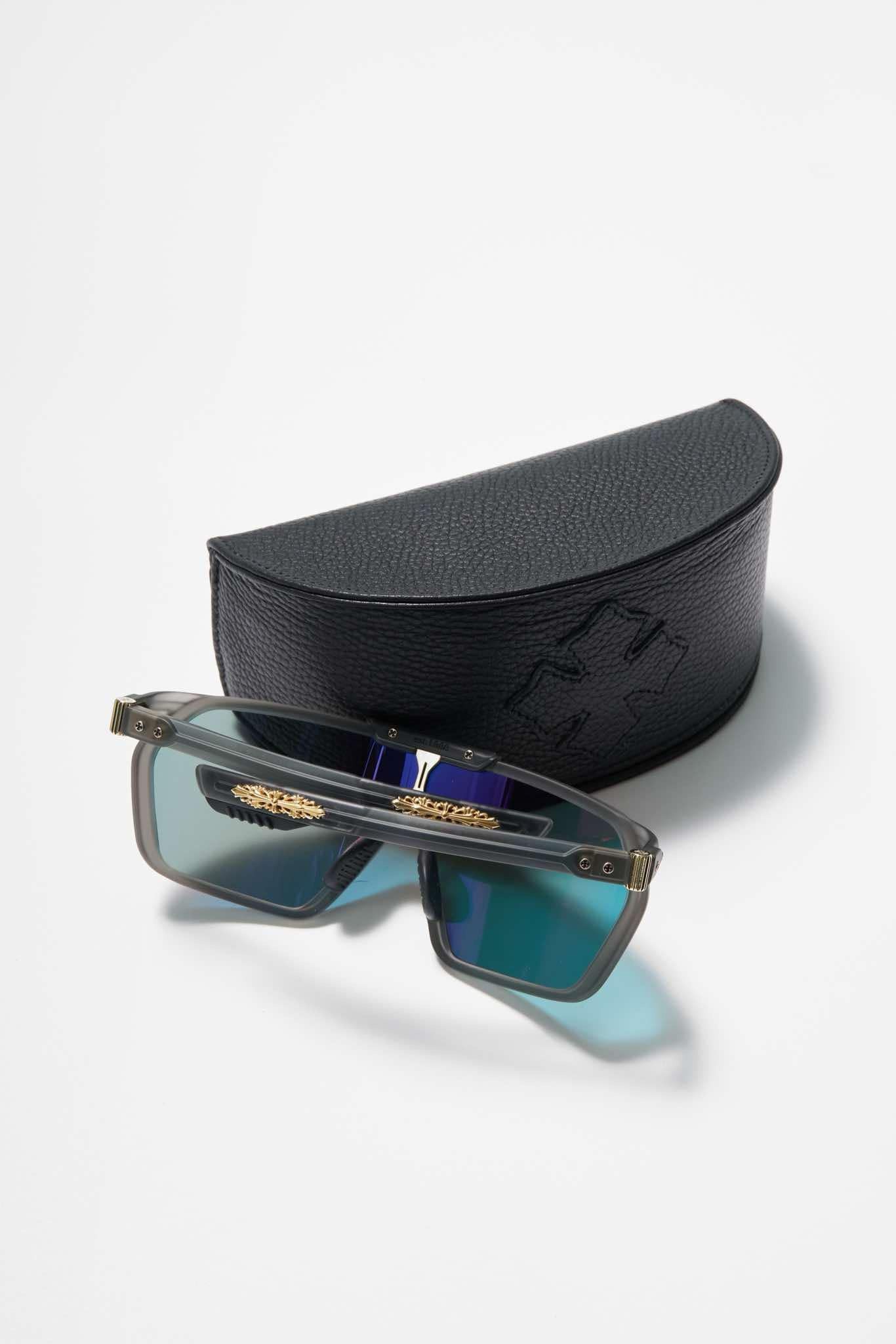 Chrome Hearts CHROME HEARTS U CNT SEA ME SHADES Matte Flint-Lens Size ONE SIZE - 4 Thumbnail