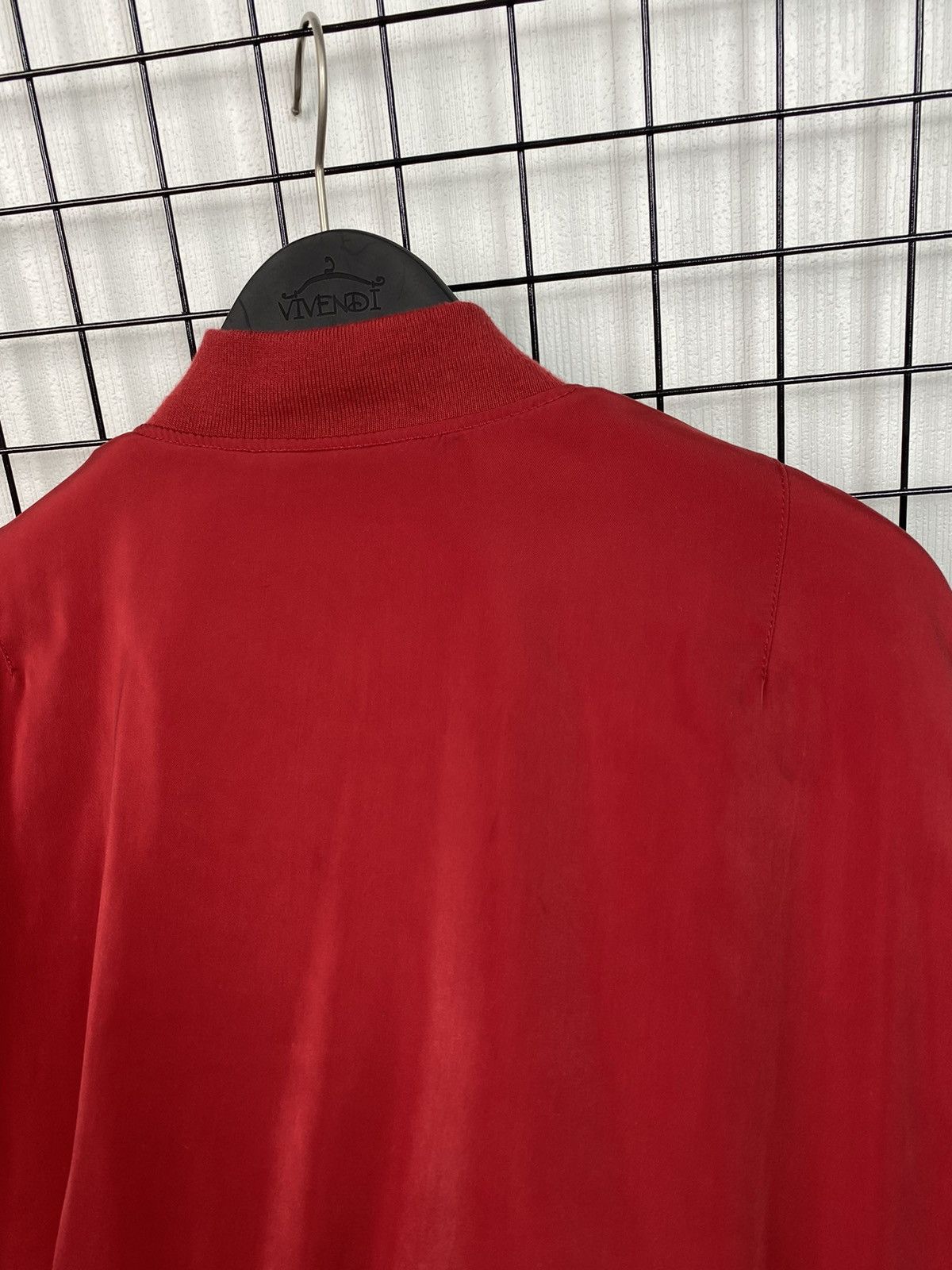 Vintage MA-1 Bomber Jacket Free size Men Red Military style Size US L / EU 52-54 / 3 - 20 Thumbnail