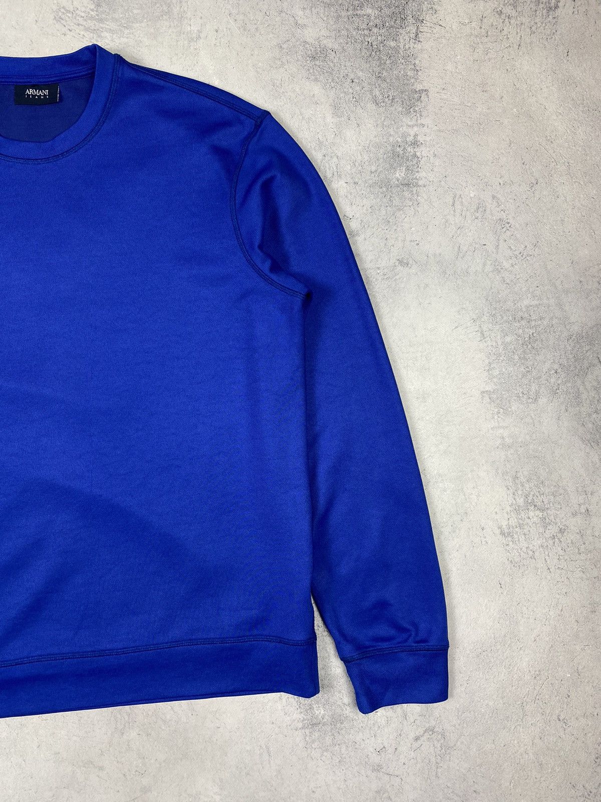 Armani × Emporio Armani Armani Jeans Big Logo Y2K Sweatshirt Sweater Size XXL Size US XXL / EU 58 / 5 - 6 Thumbnail