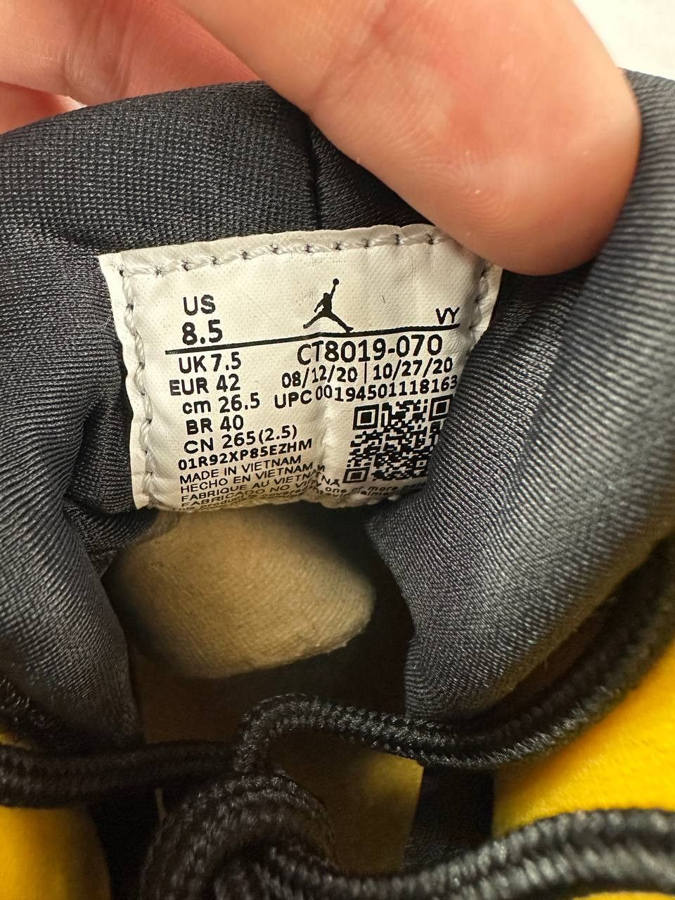 Nike Nike Air Jordan 9 Retro ‘Dark Charcoal University Gold’ Size US 8.5 / EU 41-42 - 8 Thumbnail