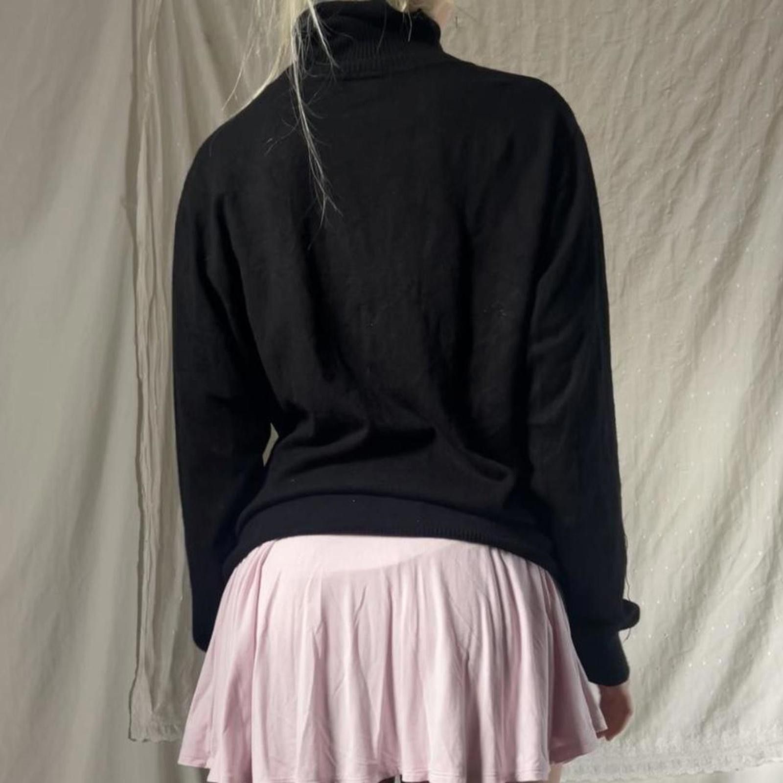 Calvin Klein Soft black turtleneck sweater Size XL / US 12-14 / IT 48-50 - 2 Thumbnail
