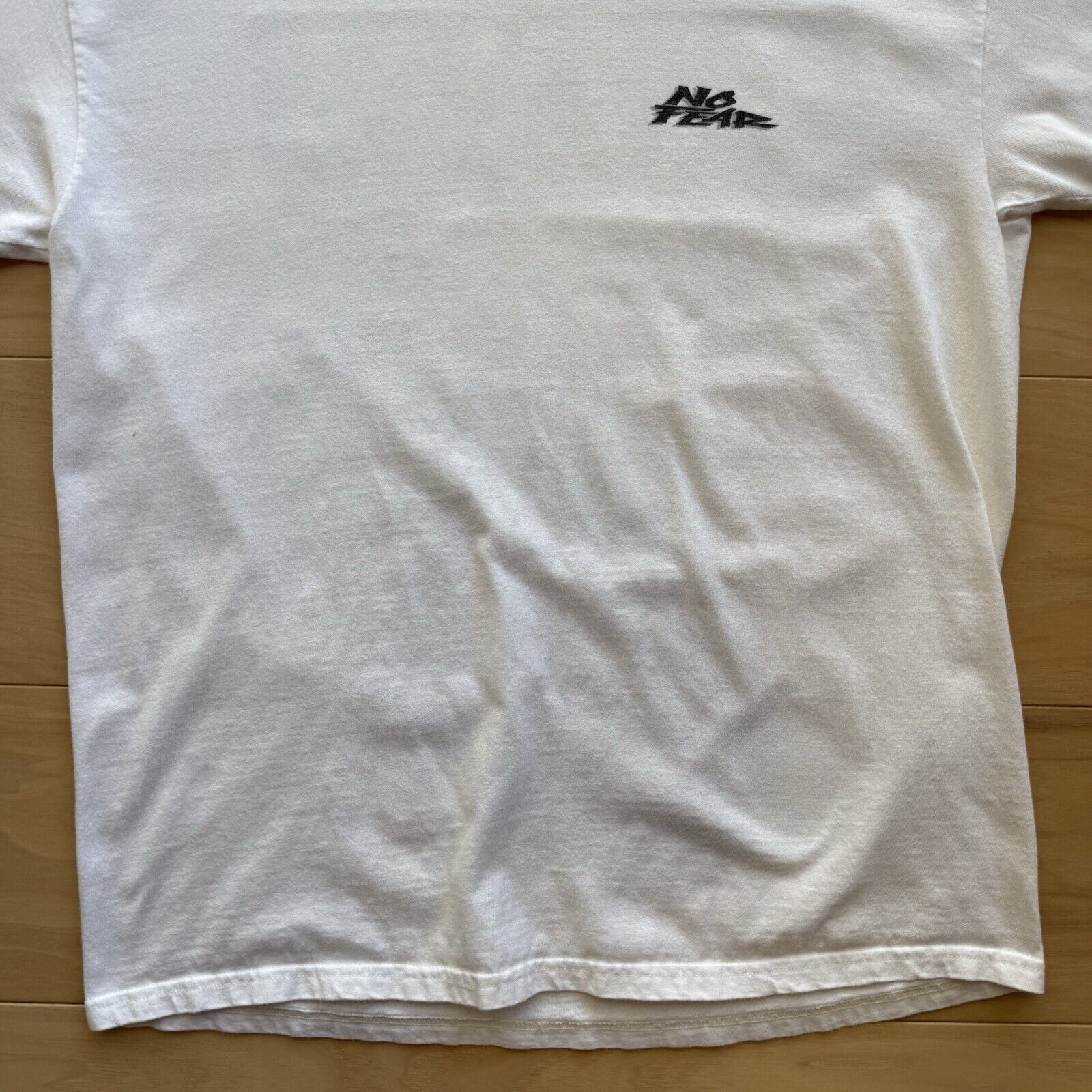 No Fear × Vintage Vintage No Fear Golf Shirt Large White 90s Streetwear Skater Size US L / EU 52-54 / 3 - 4 Thumbnail