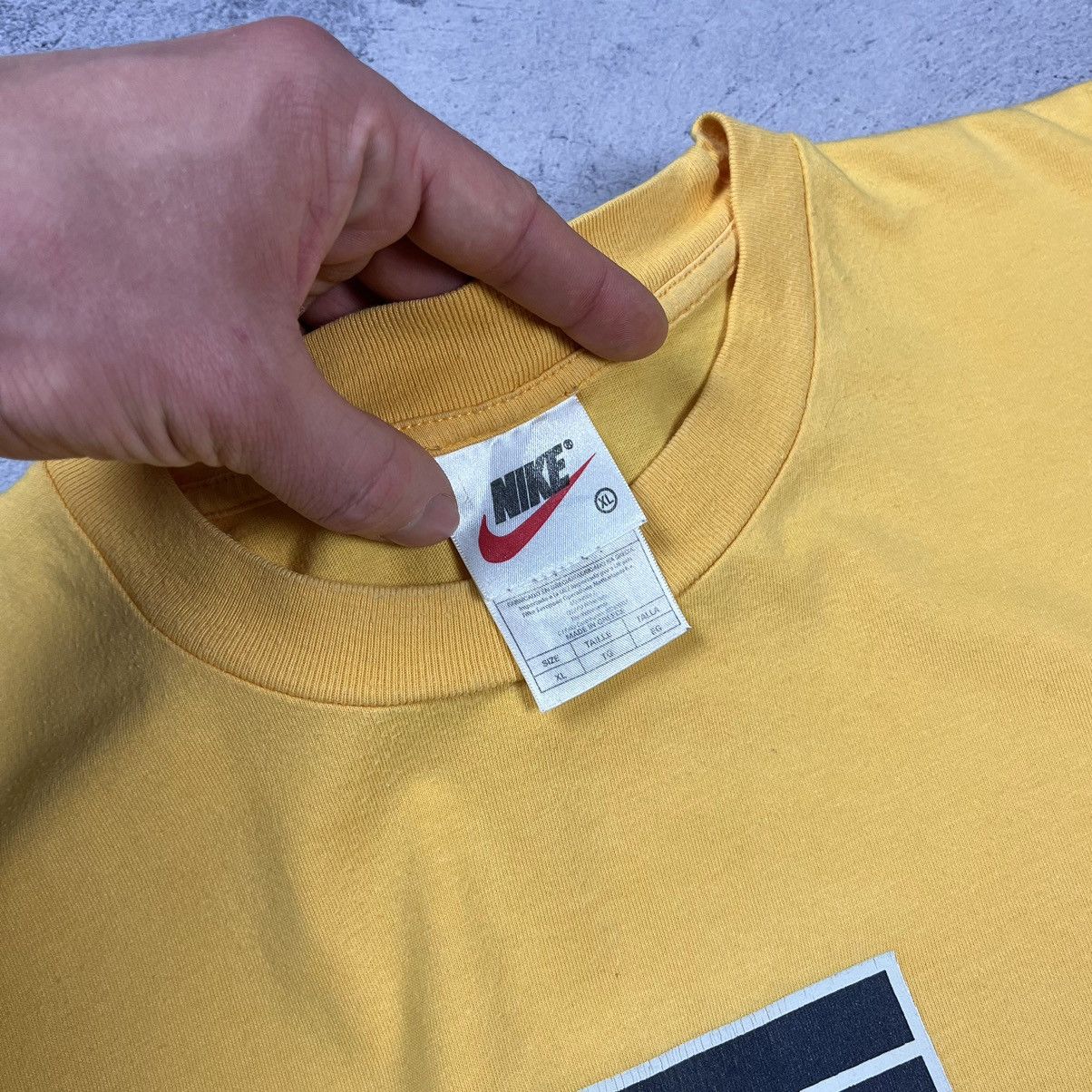 Nike Vintage Nike Challenge court y2k big logo T Shirt 90’s Size US XL / EU 56 / 4 - 4 Thumbnail