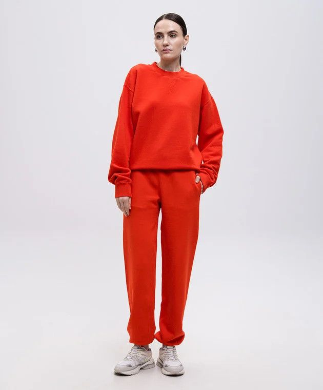 Jil Sander o1loc1c0426 Sweatshirt in Orange Size XL / US 12-14 / IT 48-50 - 2 Thumbnail